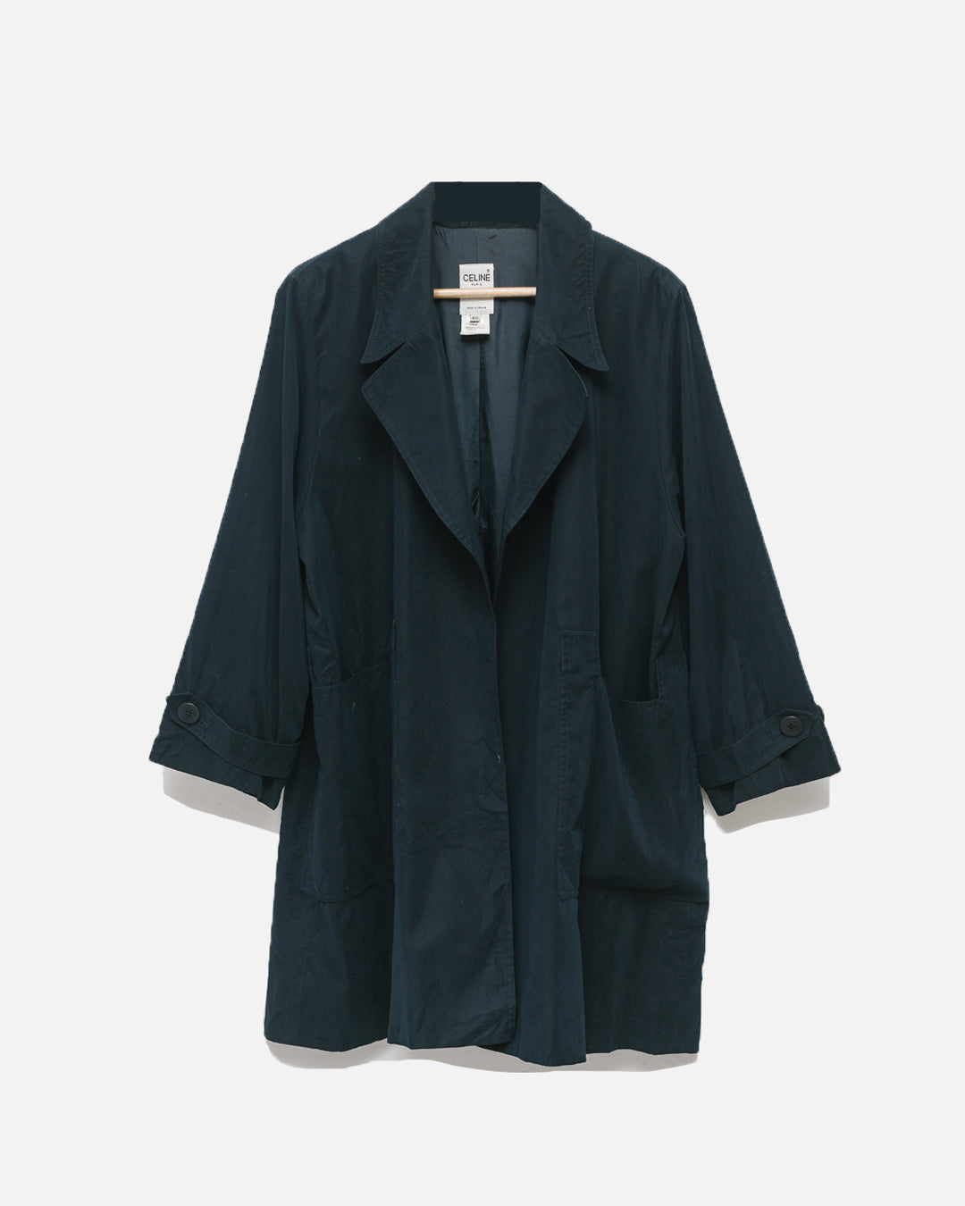 Celine Belted Short Trench