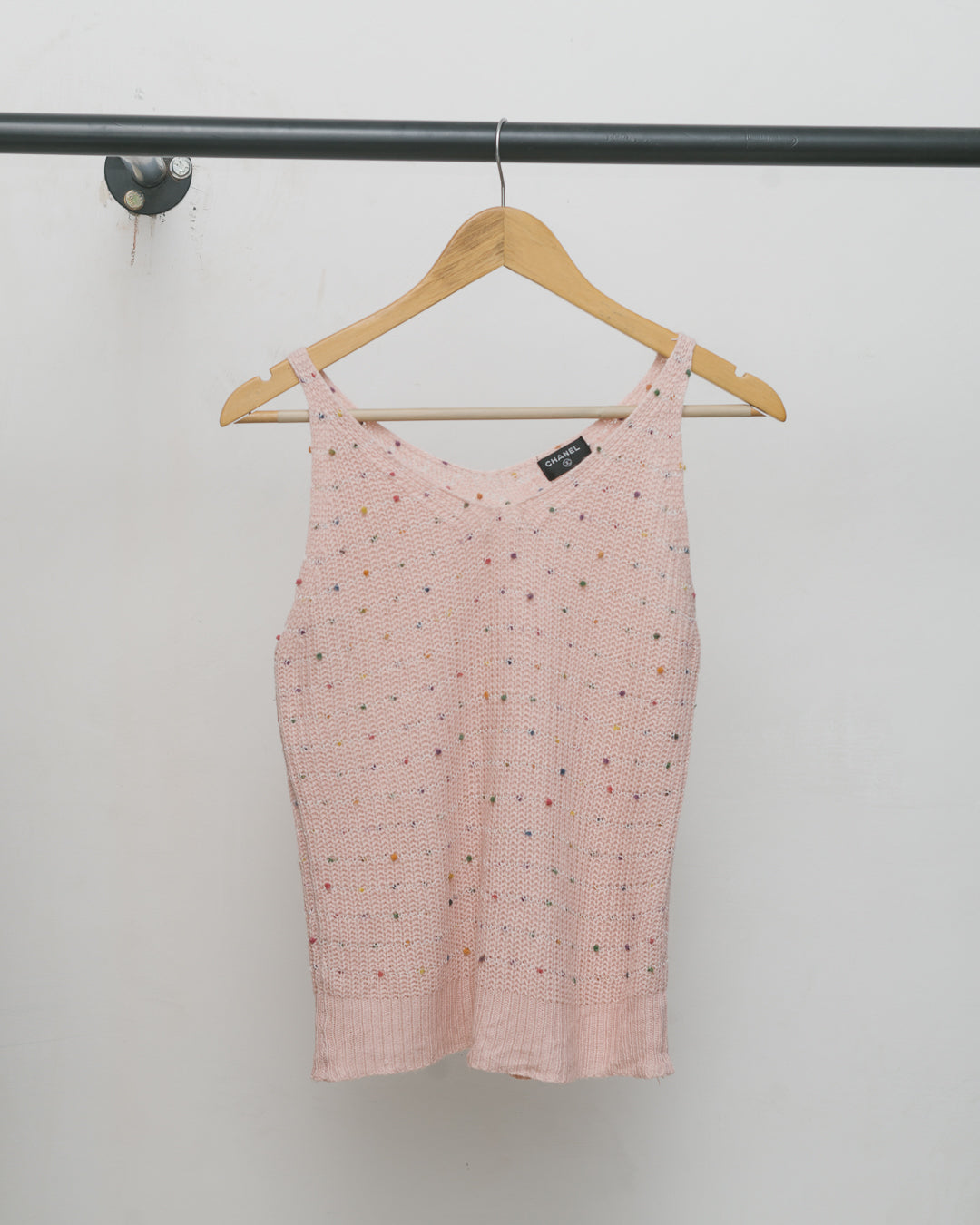 Chanel Bauble Knit Top
