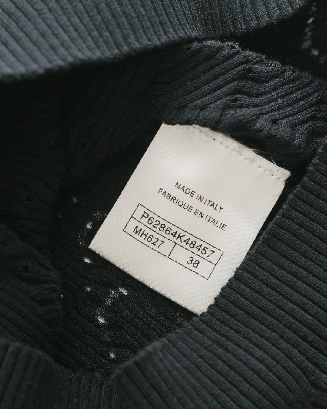 Chanel Knit Polo Top