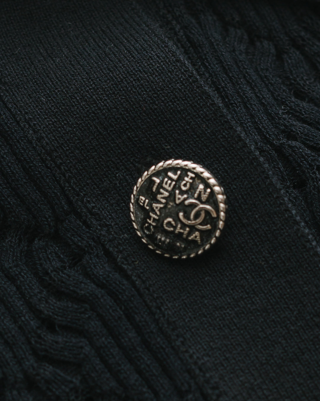 Chanel Knit Polo Top