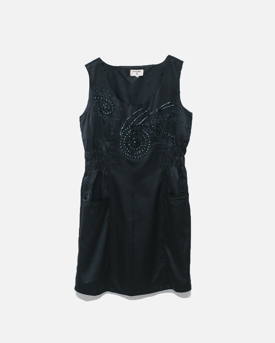 Chanel Silk Embellished Dress
