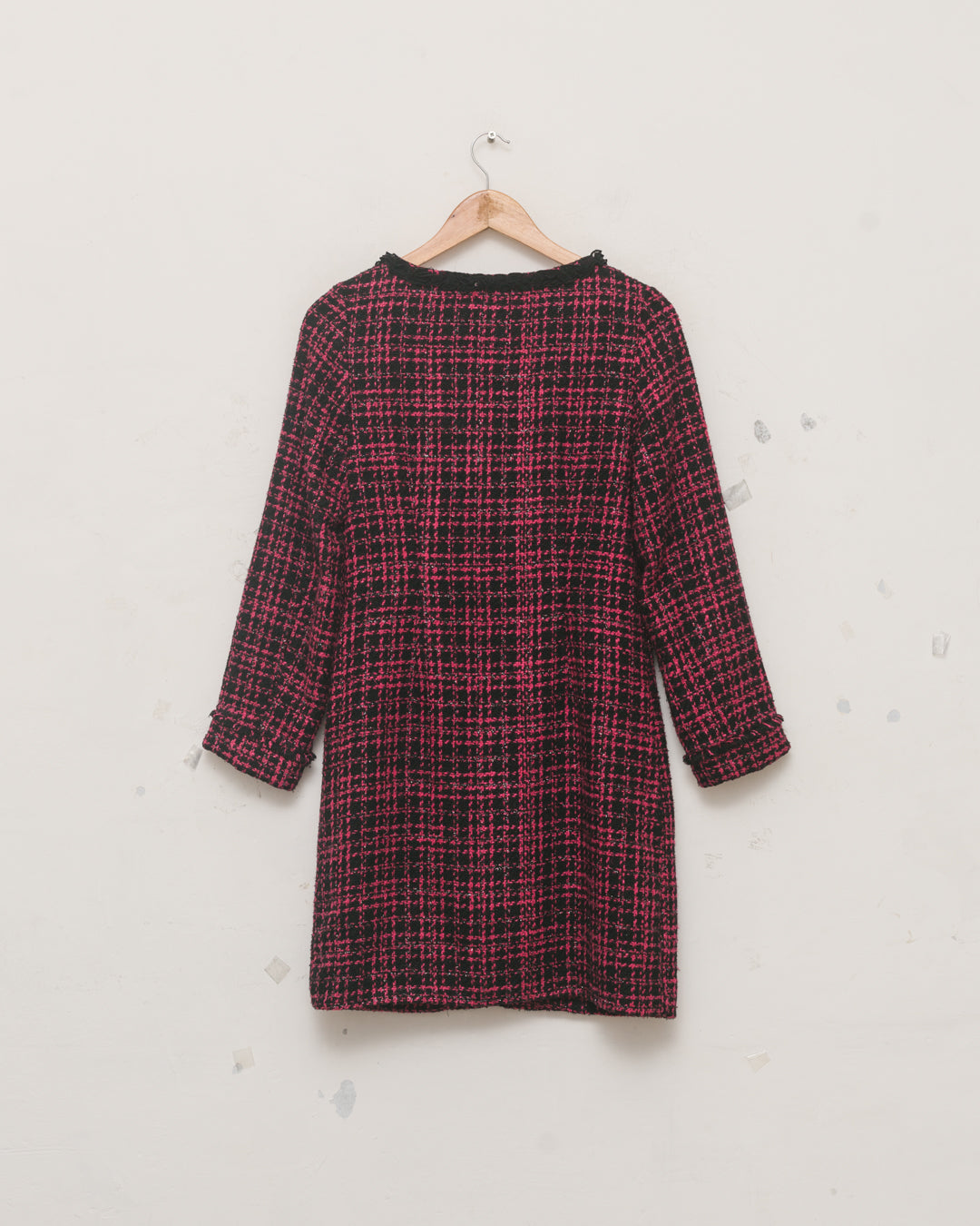 Chanel Tweed Long Line Dress Jacket