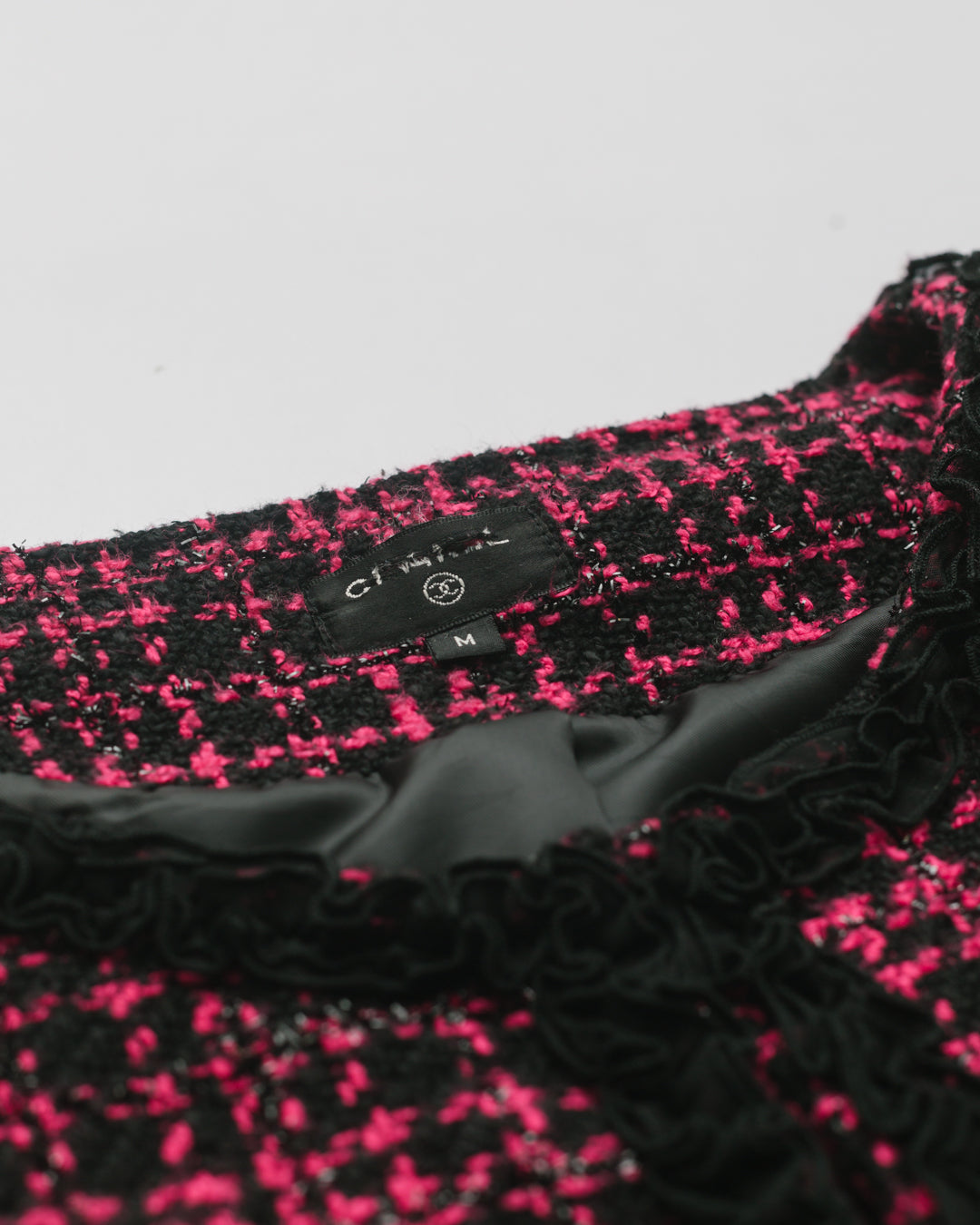 Chanel Tweed Long Line Dress Jacket