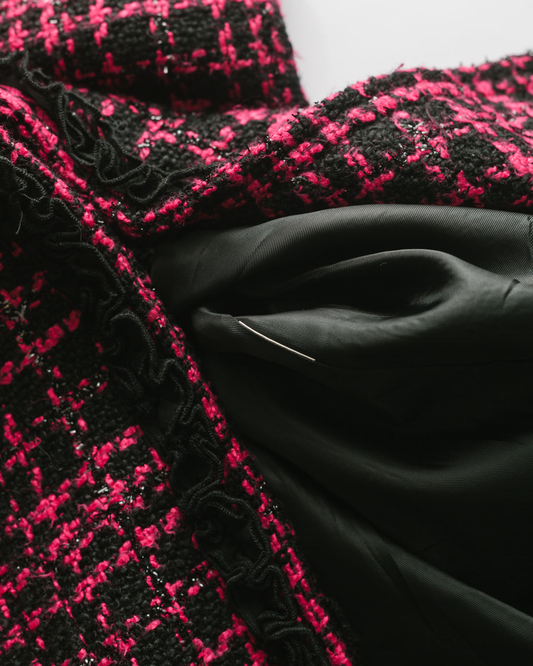 Chanel Tweed Long Line Dress Jacket
