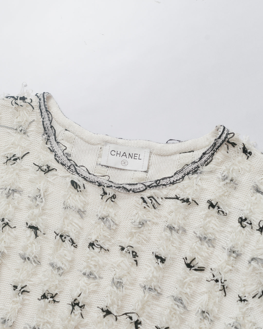 Chanel Woven Knit Top