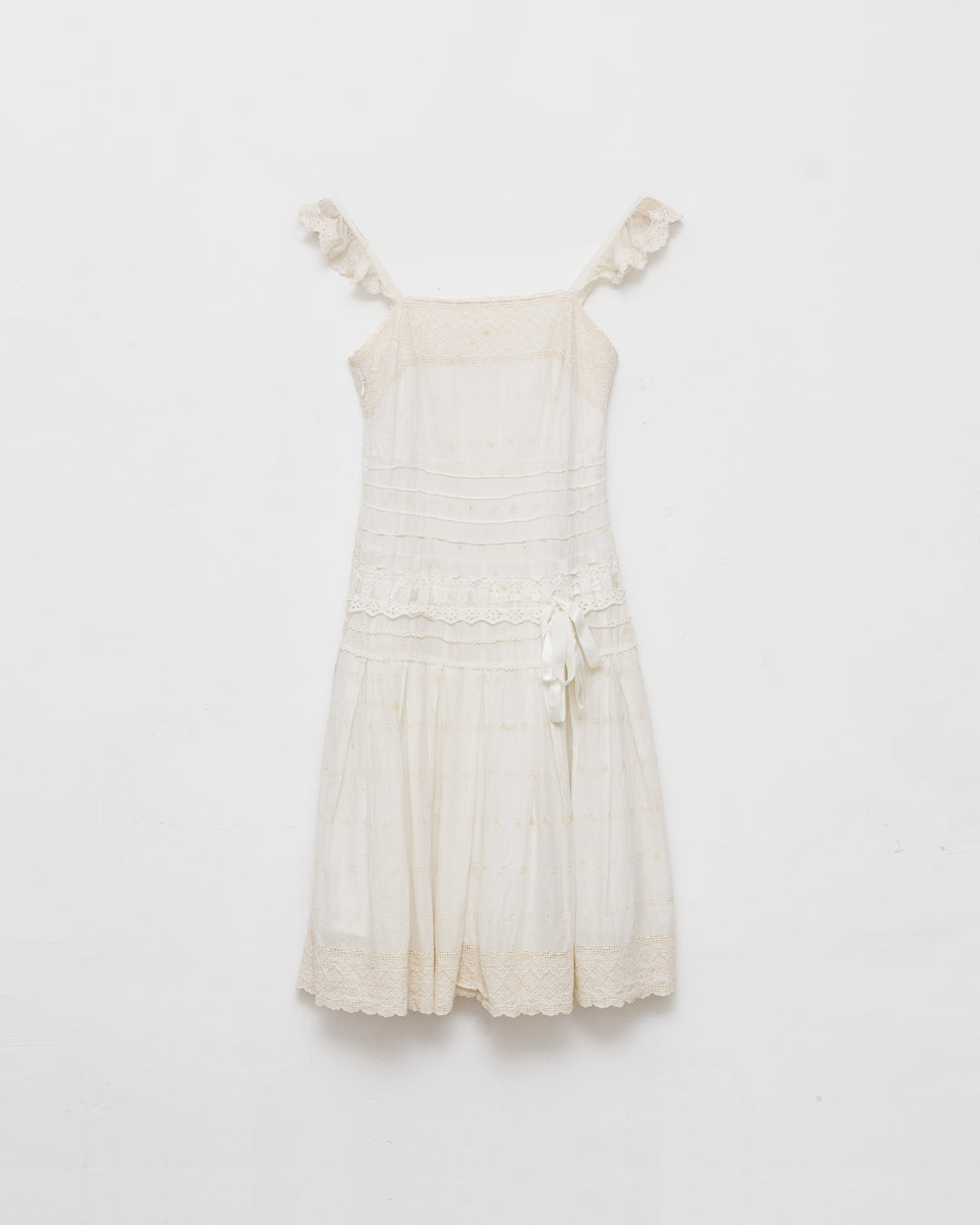 Chloé Lace Detailed Midi Dress