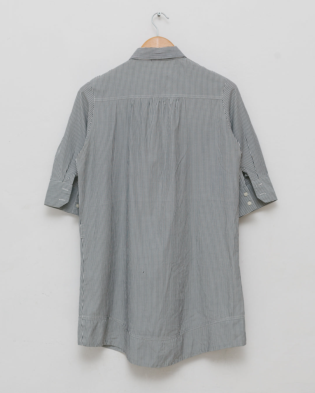 Chloé Pinstriped Long Line Button Down