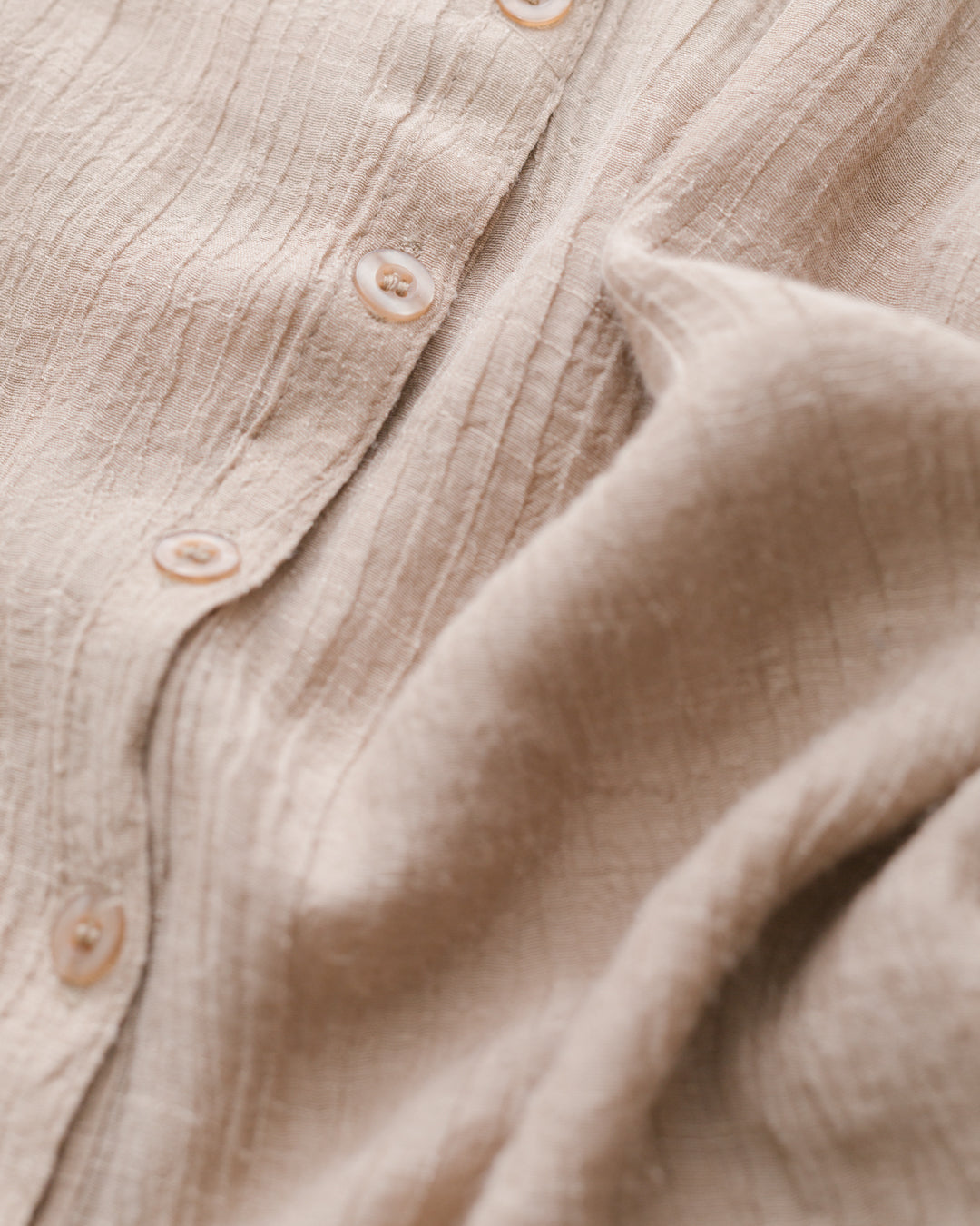 Chloé Pleated Front Long Line Button Down
