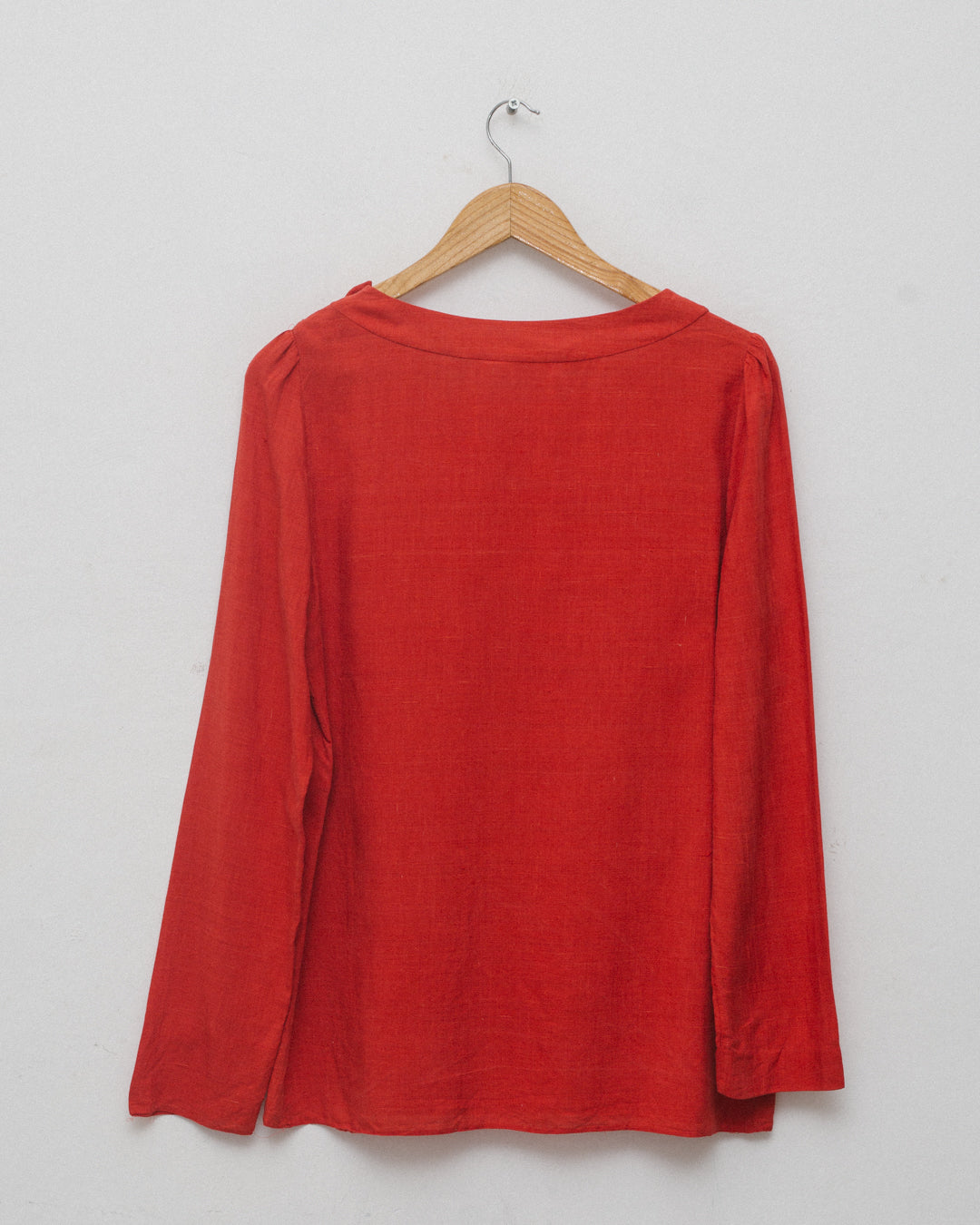 Chloé Pure Silk Top with Logo Buttons