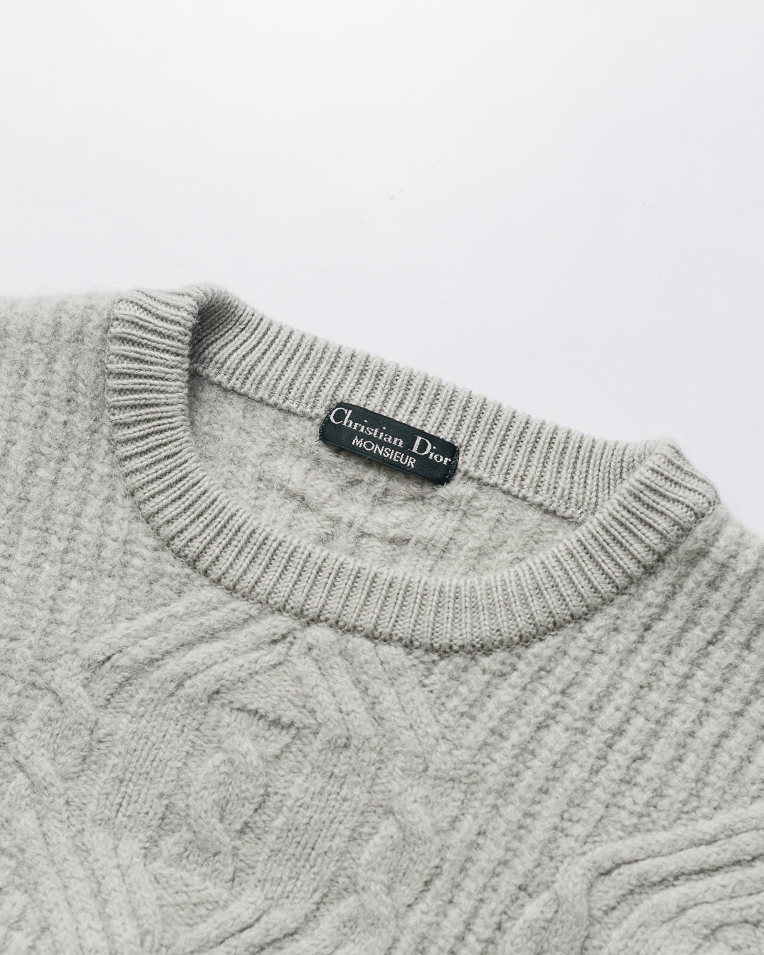 Christian Dior Cropped Knit Jumper