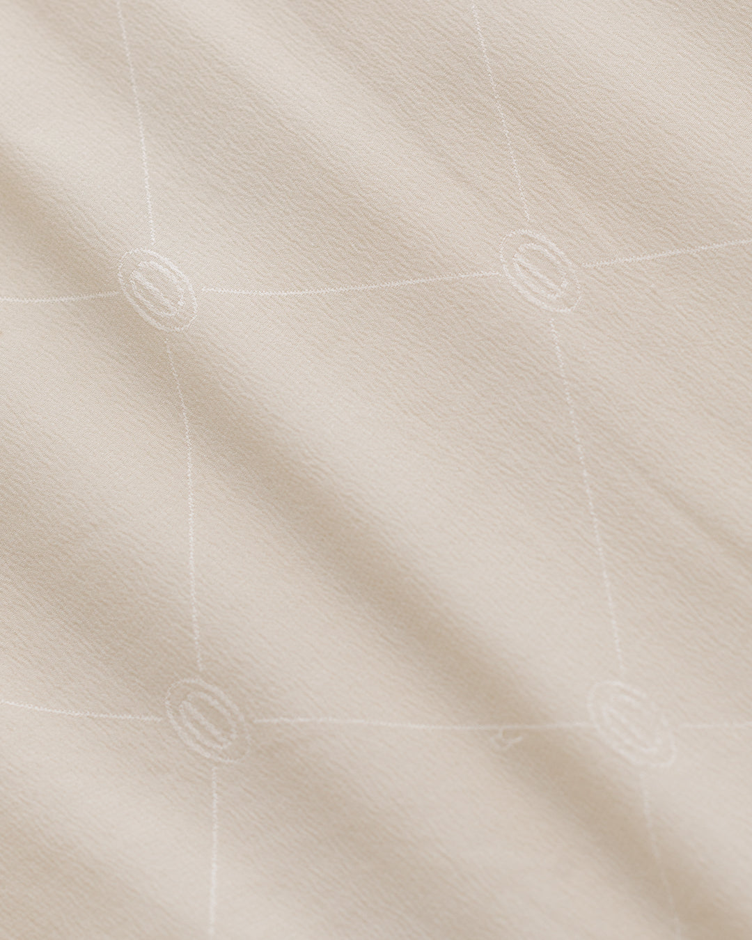 Christian Dior Embossed Logo Silk Button Down