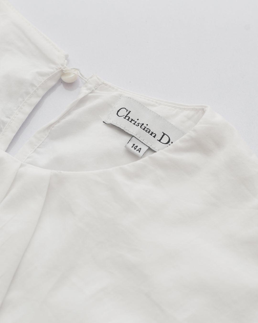 Christian Dior Frill Detail Top