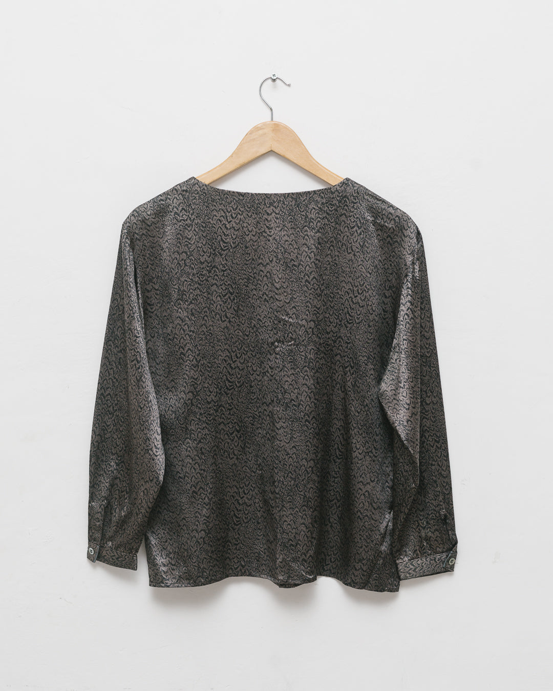 Christian Dior Patterned Silk Blouse