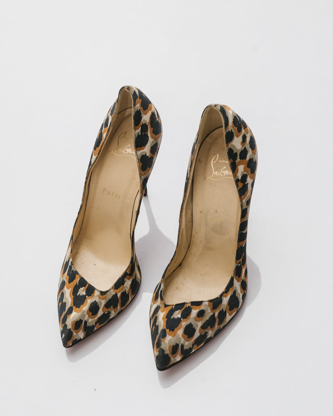 Christian Louboutin So Kate Leopard Pumps