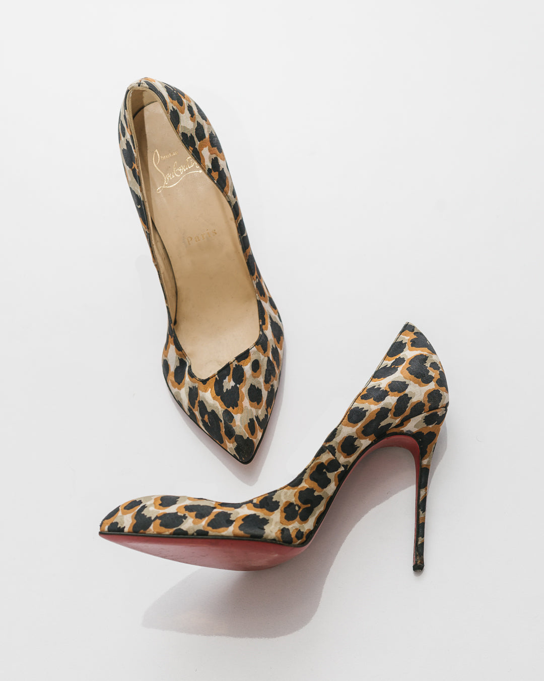 Christian Louboutin So Kate Leopard Pumps
