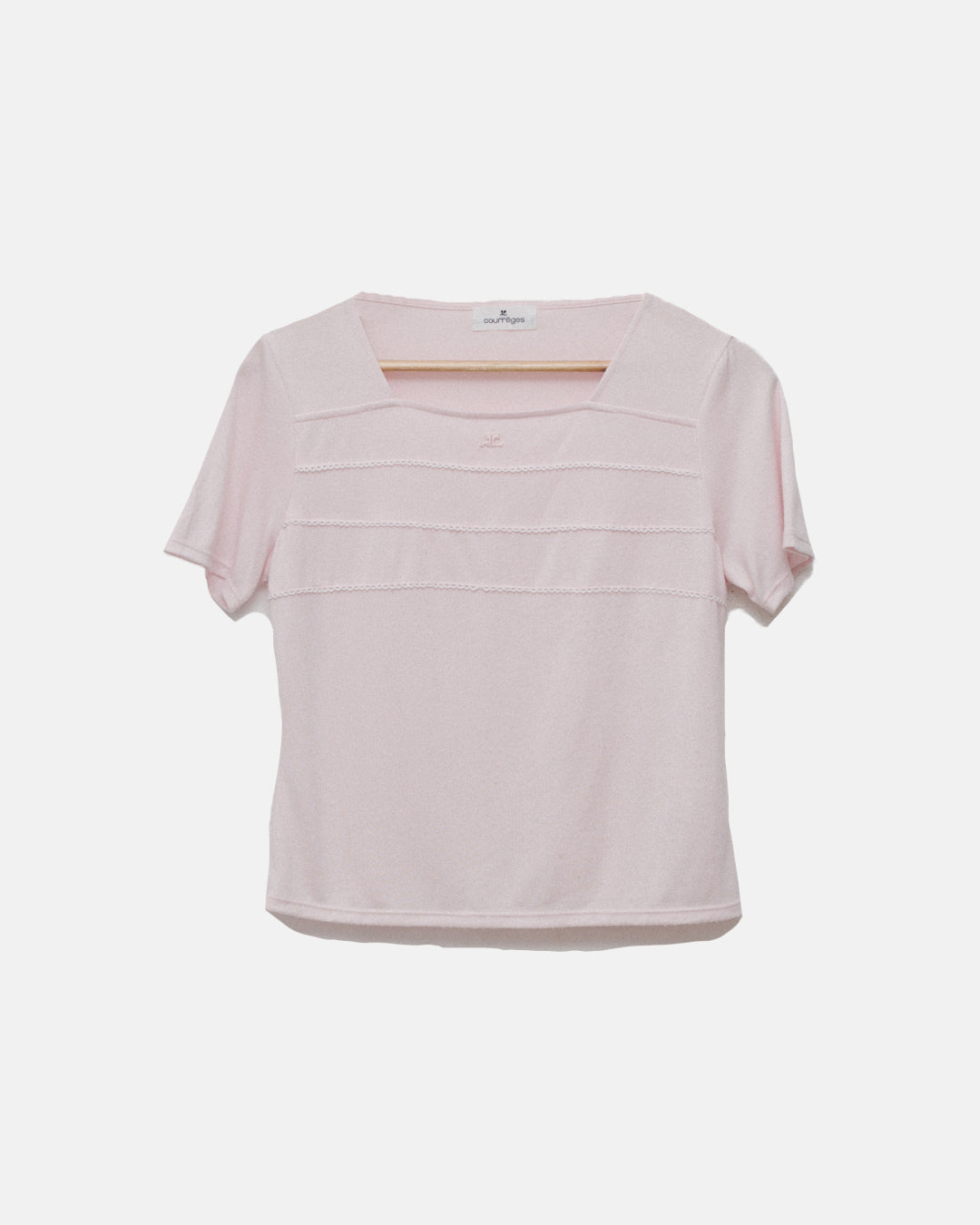 Courrèges Powder Pink Top