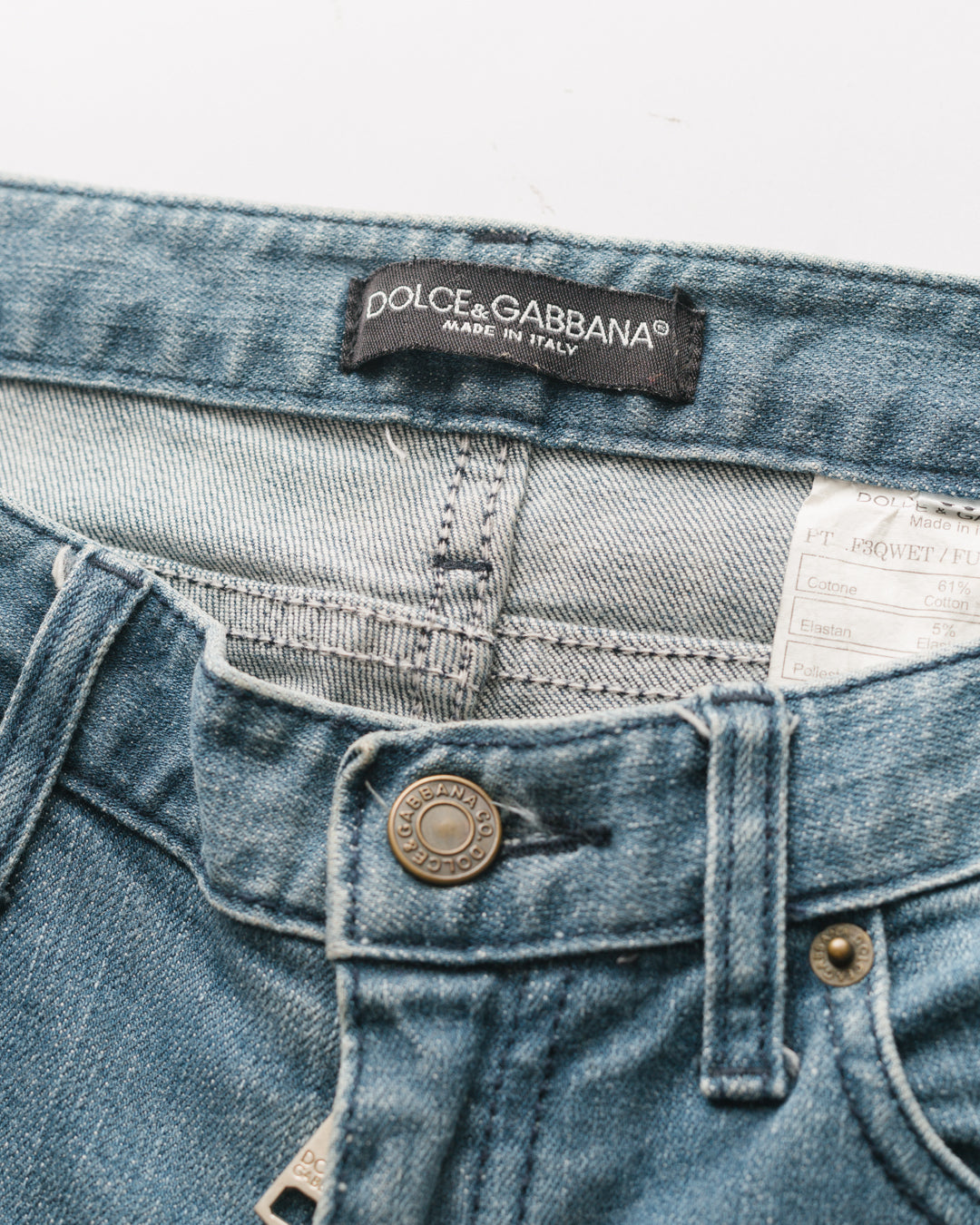Dolce & Gabbana Low Rise Denims