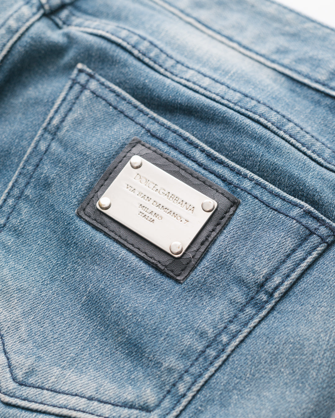 Dolce & Gabbana Low Rise Denims