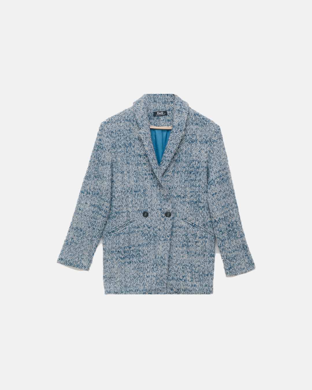 Dolce & Gabbana Textured Wool Blazer