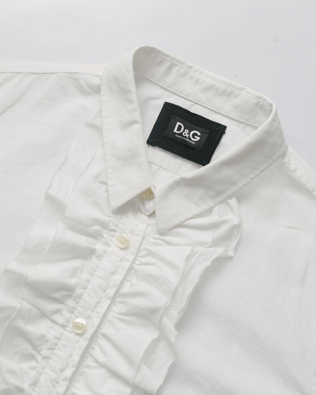 Dolce & Gabbana White Button Down