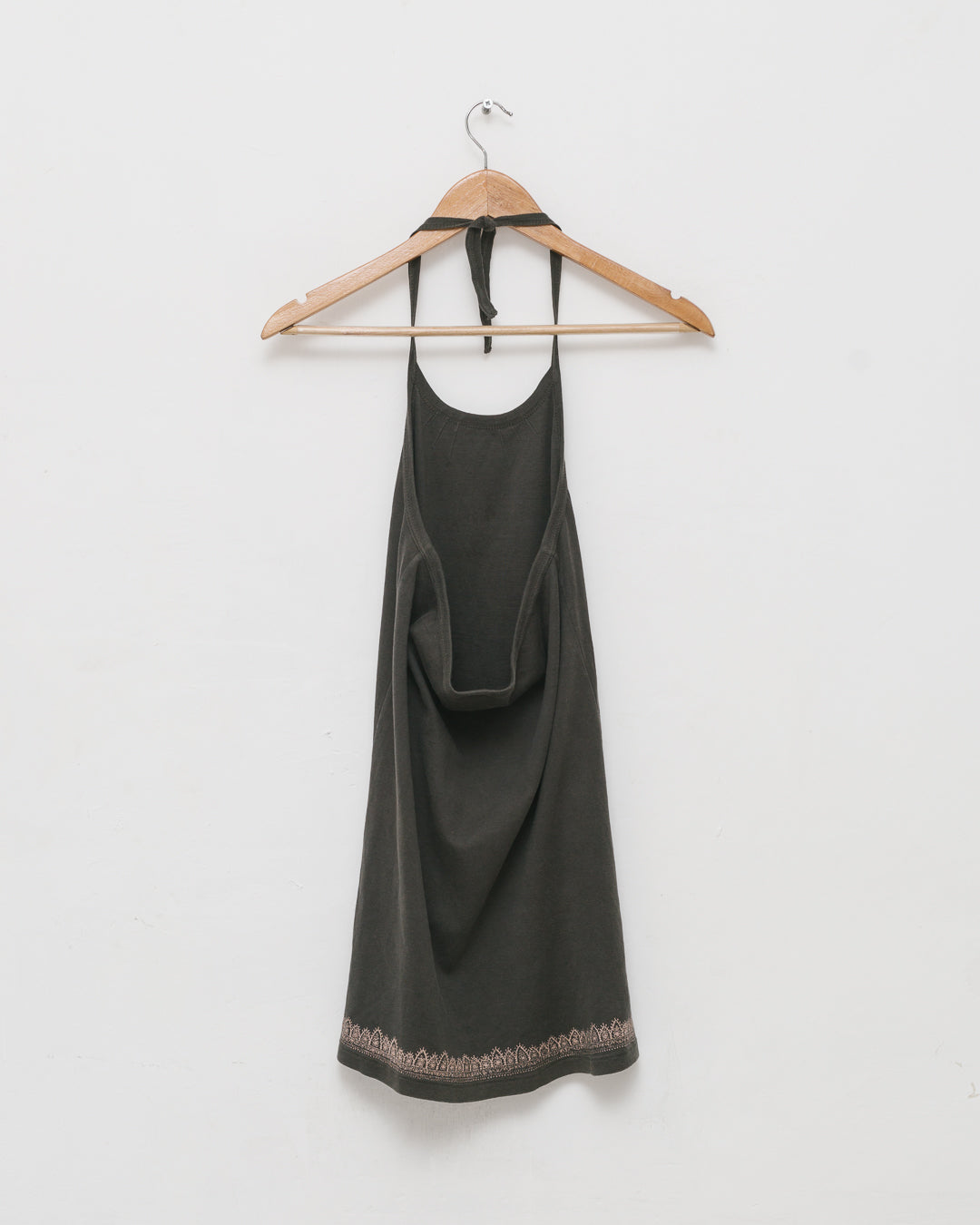 Dries Van Noten Halter Neck Mini Dress