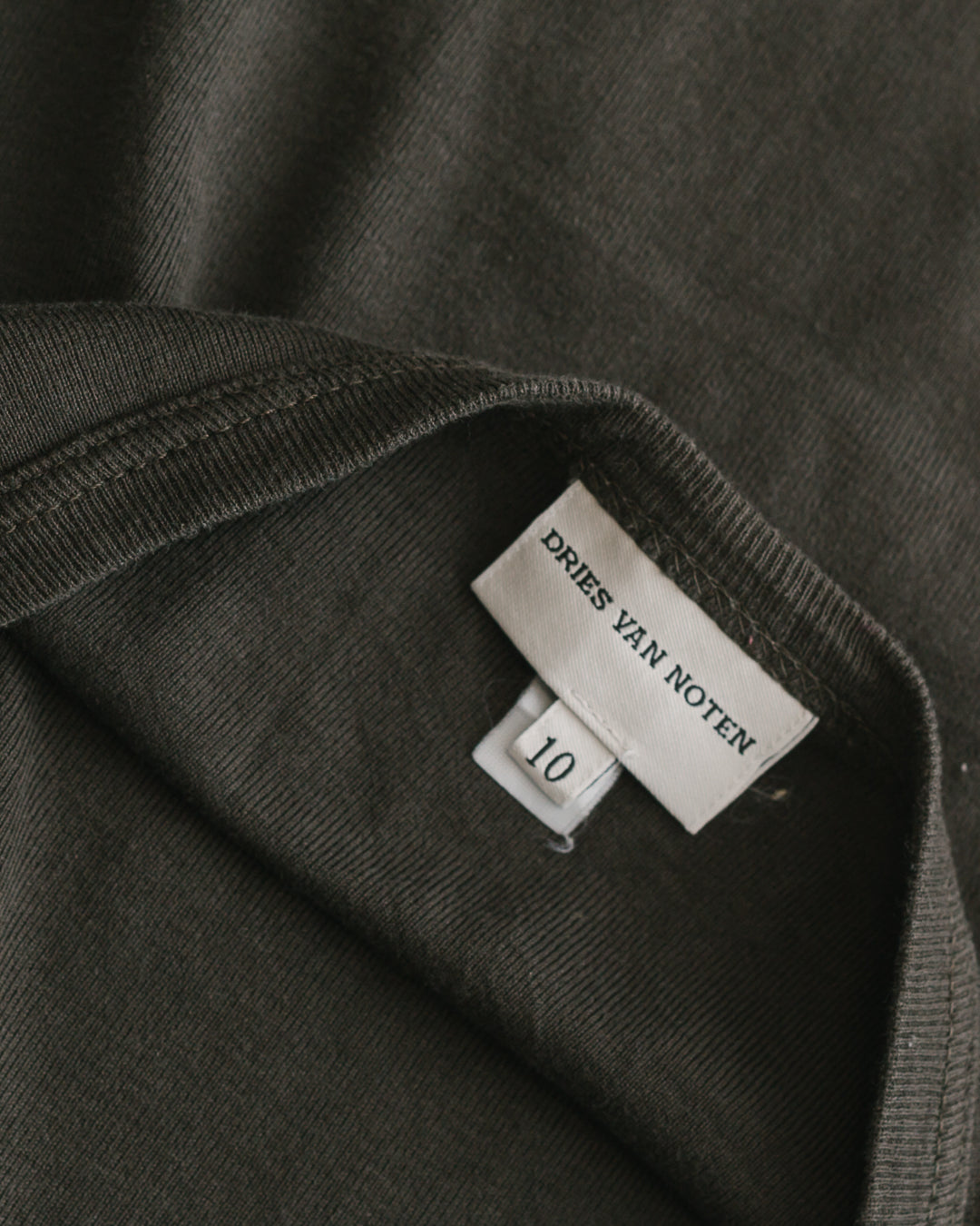 Dries Van Noten Halter Neck Mini Dress