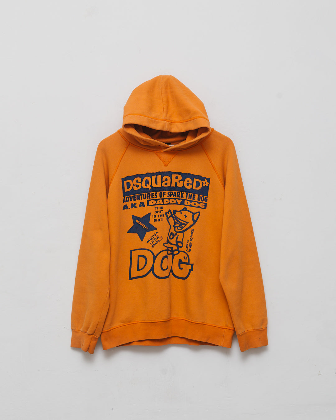 Dsquared Logo Front Hooded Sweatshirt