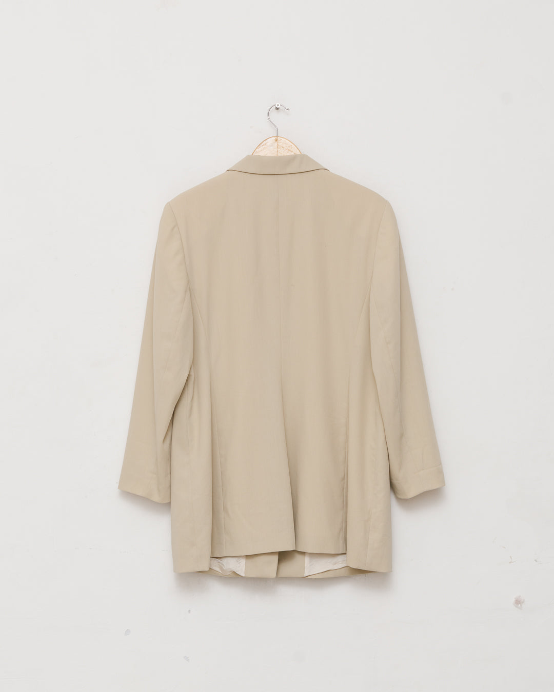 Ecru Handpainted Portrait Blazer