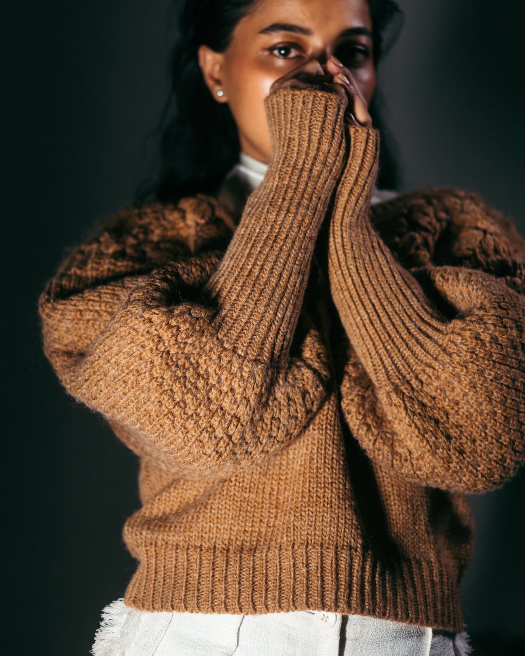 Zimmermann floral knit sweater
