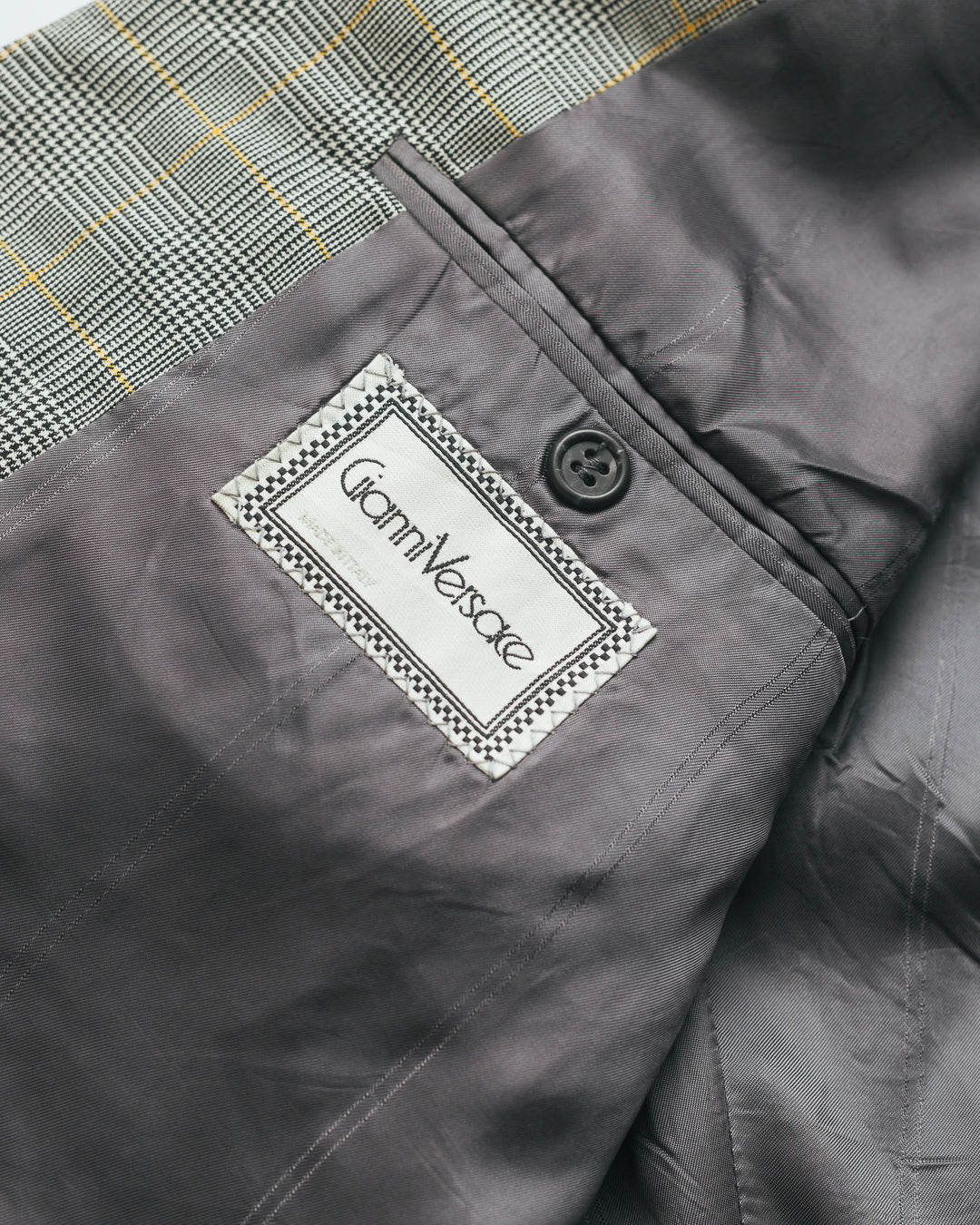 Gianni Versace Mini Check Blazer