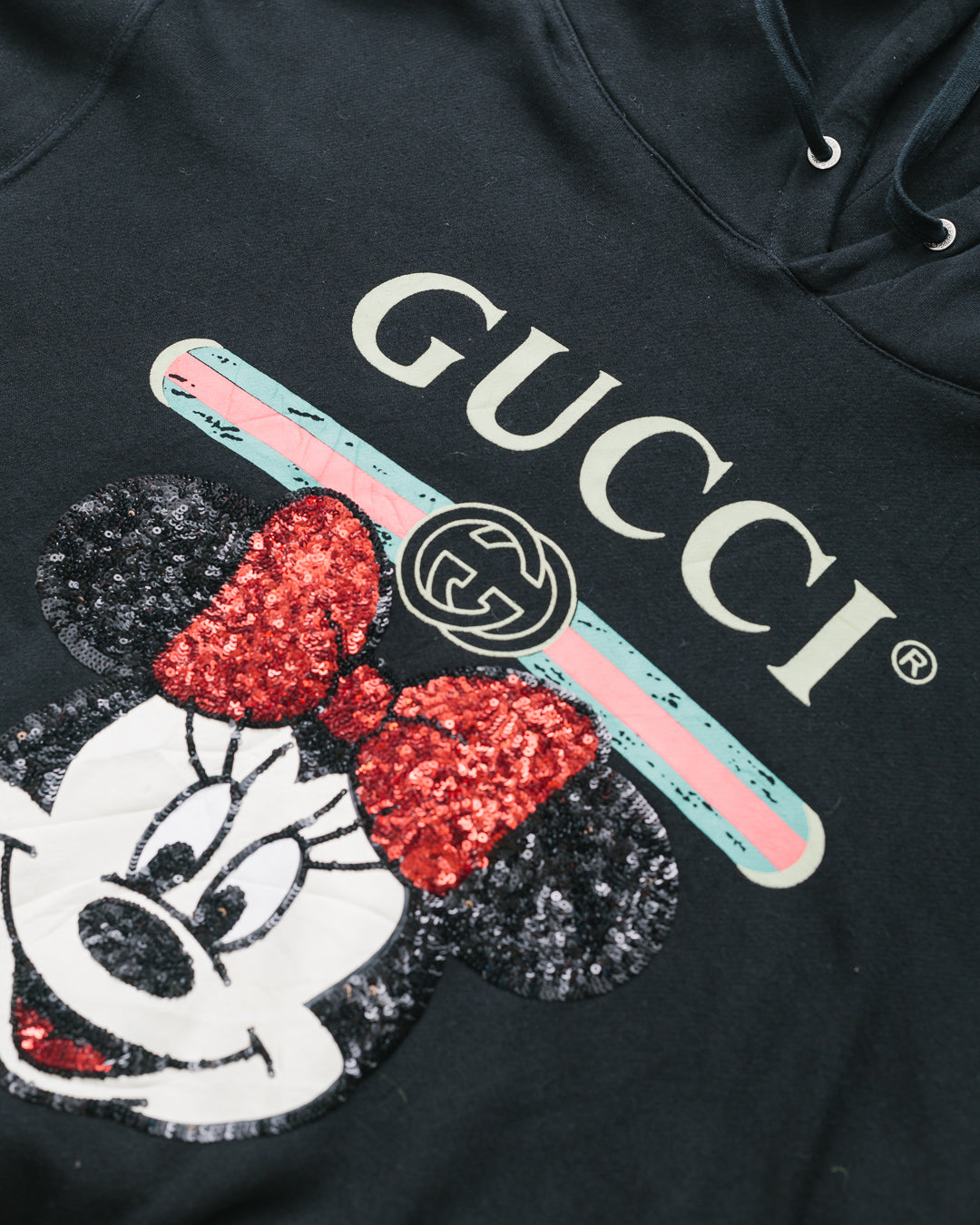 Gucci Minnie Mouse Sequinned Hoodie