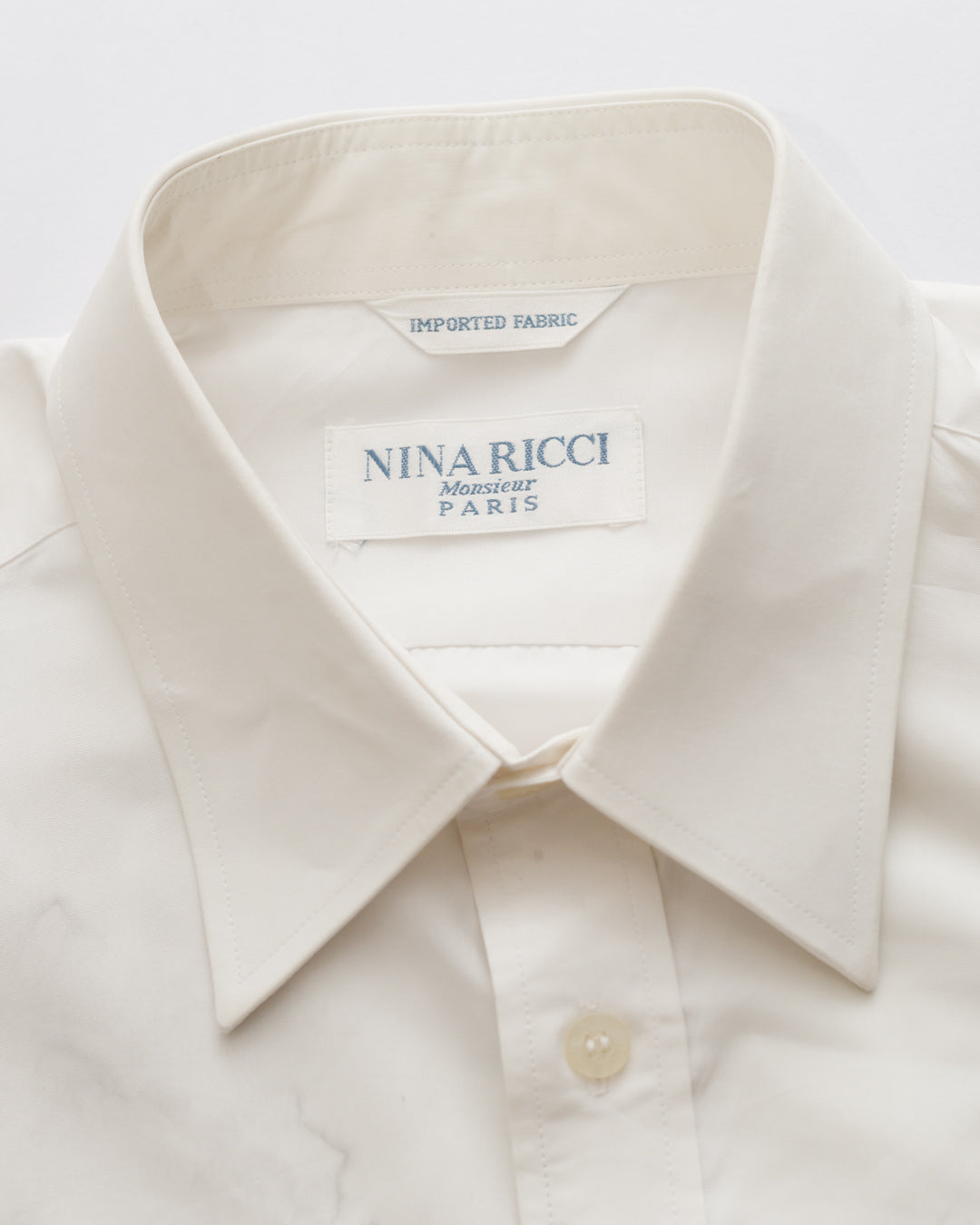 Handpainted Nina Ricci Portrait Button Down