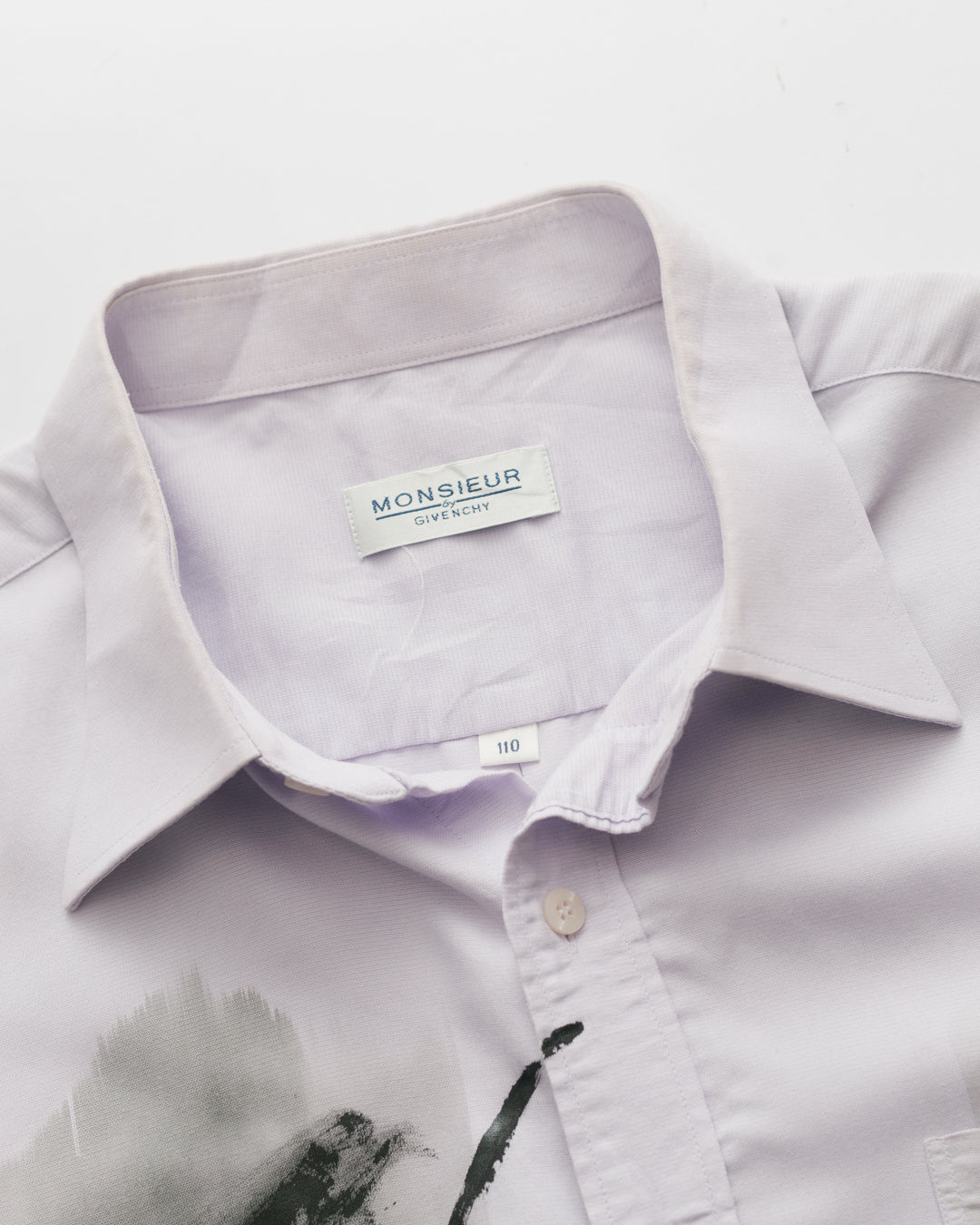 Handpainted Portrait Monsieur by Givenchy Button Down
