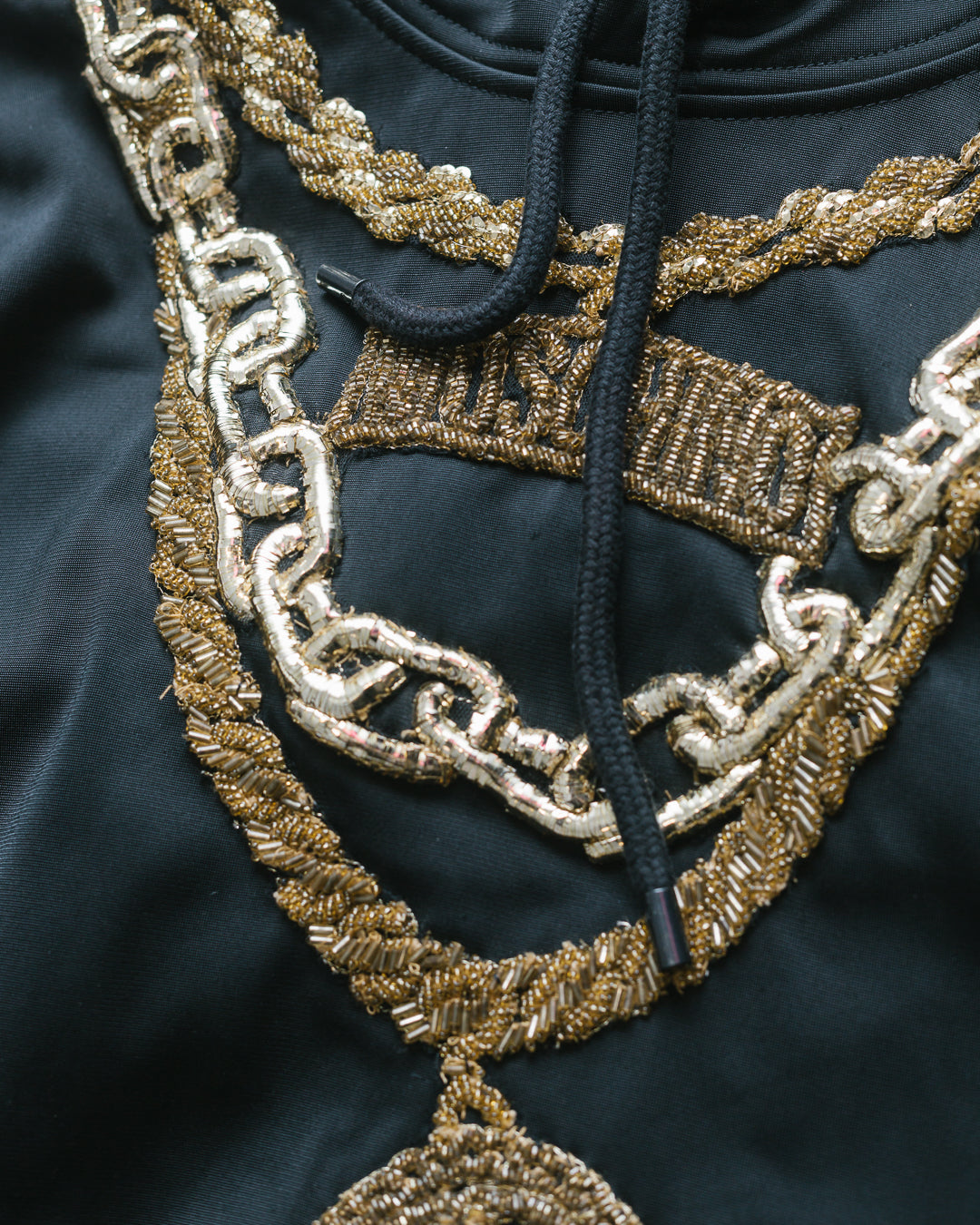 H&M X Moschino Embellished Sweatshirt