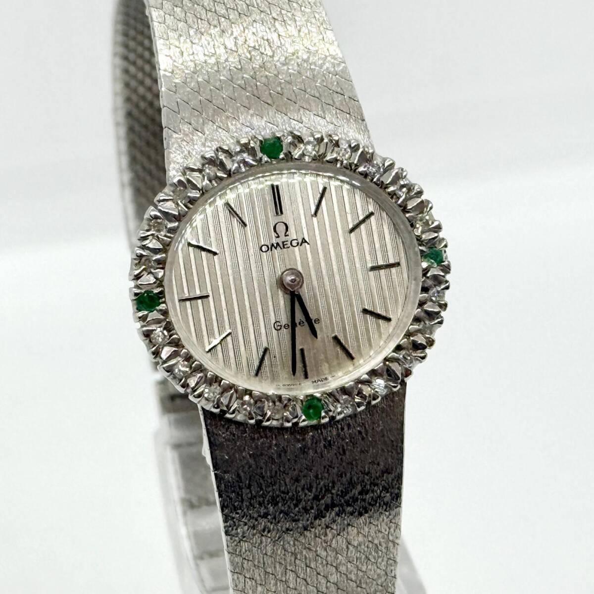1970s Vintage Omega Diamond Bezel