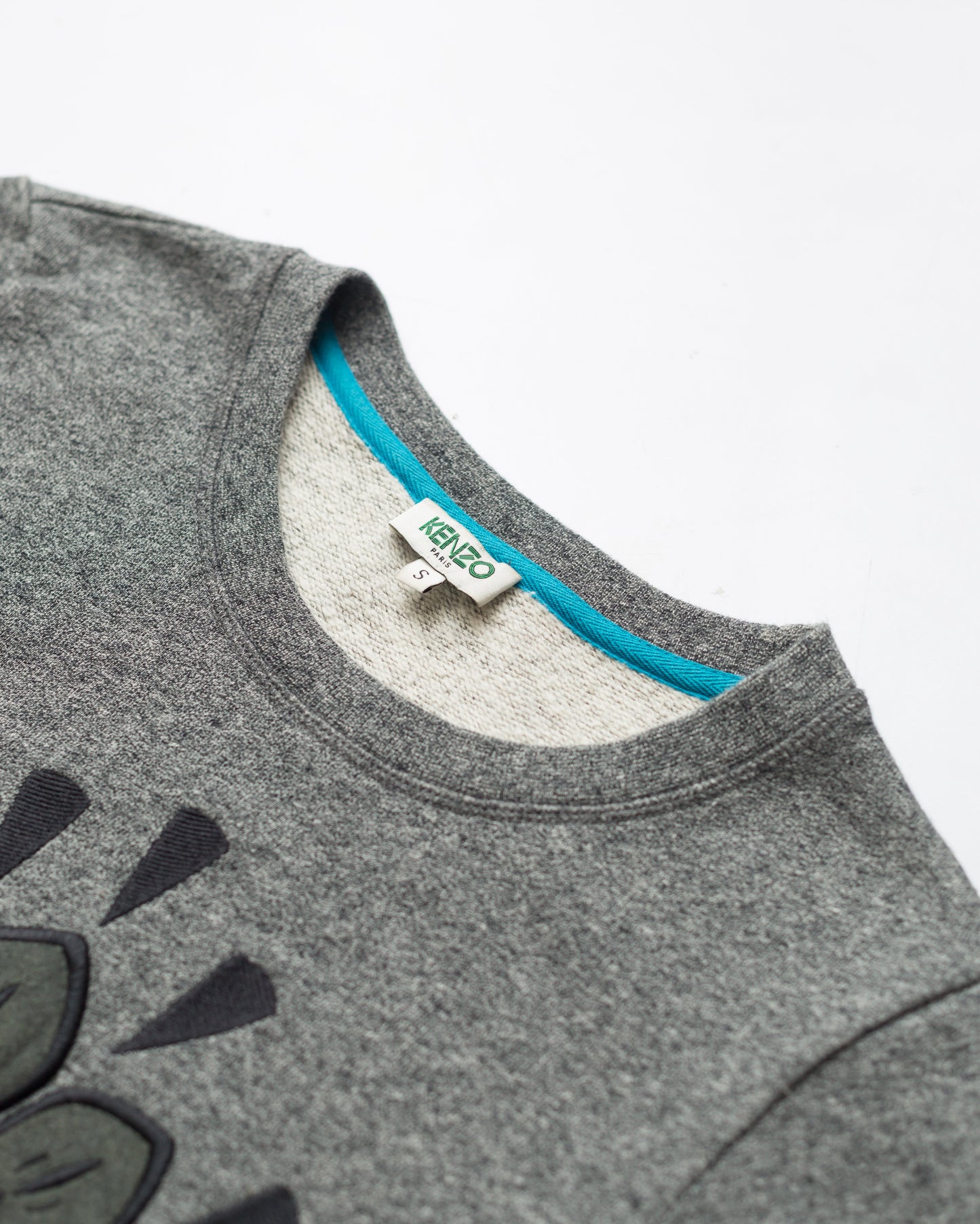 Icons eye embroidered sweat dress