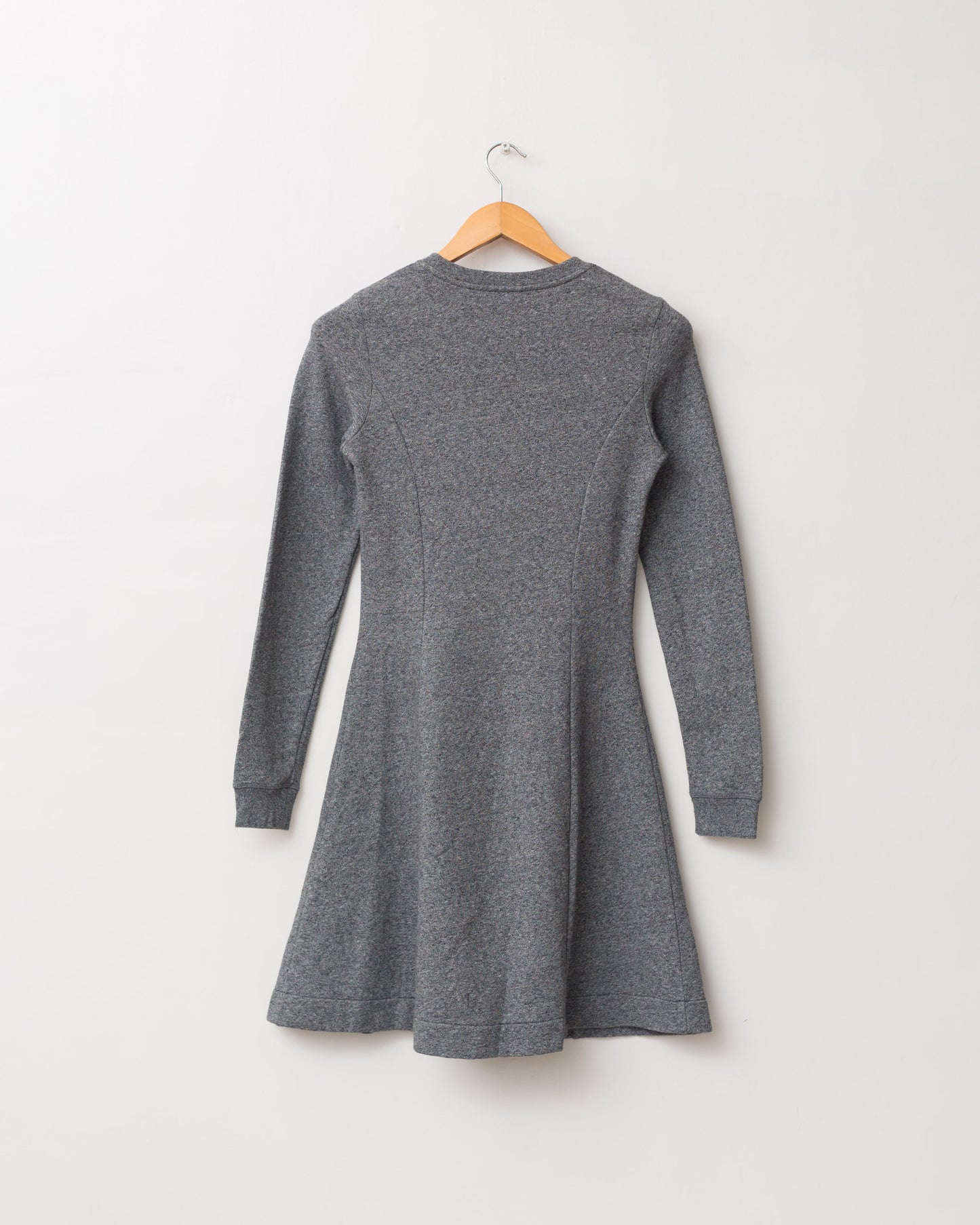 Icons eye embroidered sweat dress
