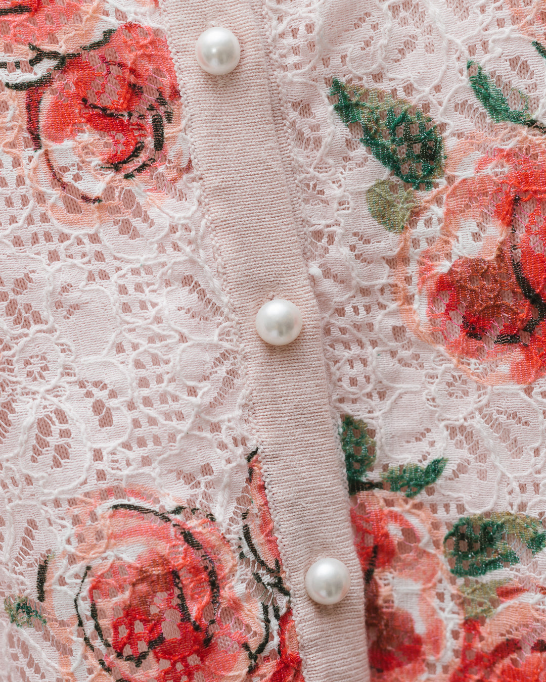 Karl Lagerfeld Embroidered Top