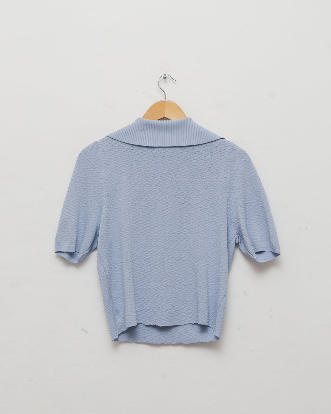 Karl Lagerfeld Periwinkle Blue Knit Top