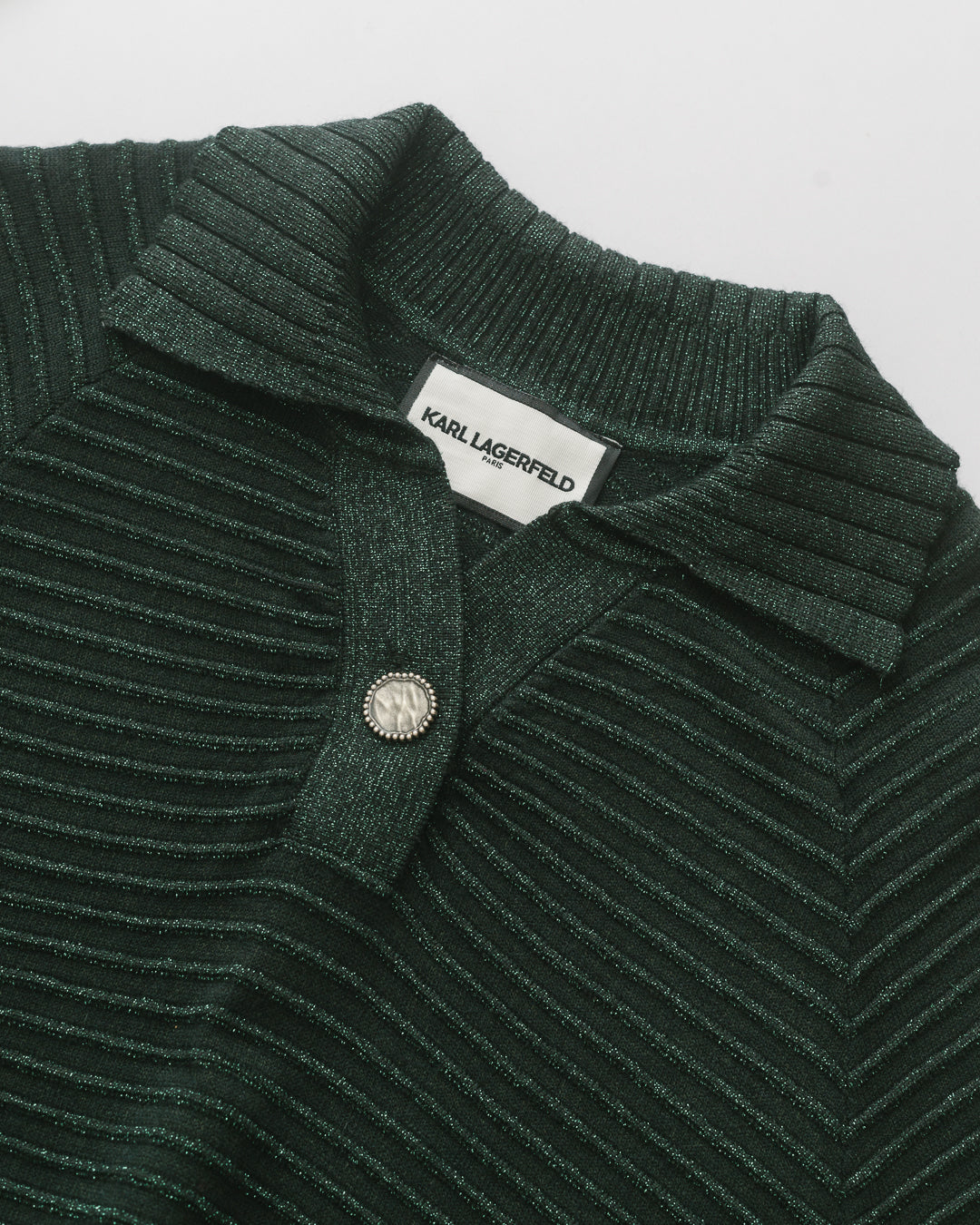Karl Lagerfeld Polo Knit Pullover