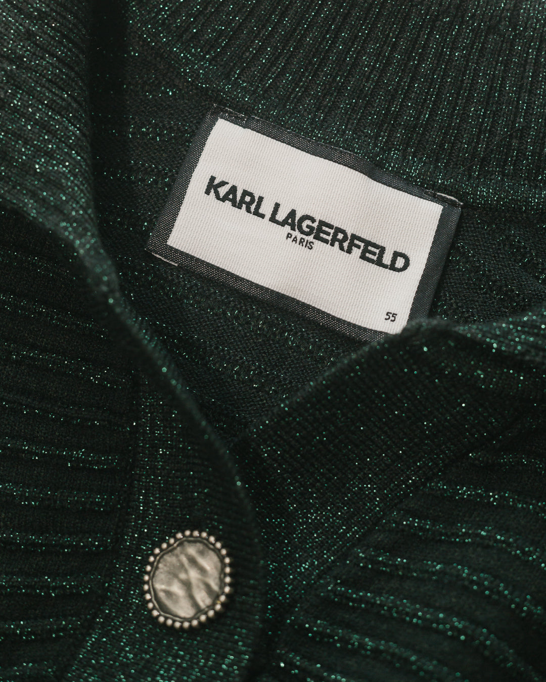 Karl Lagerfeld Polo Knit Pullover