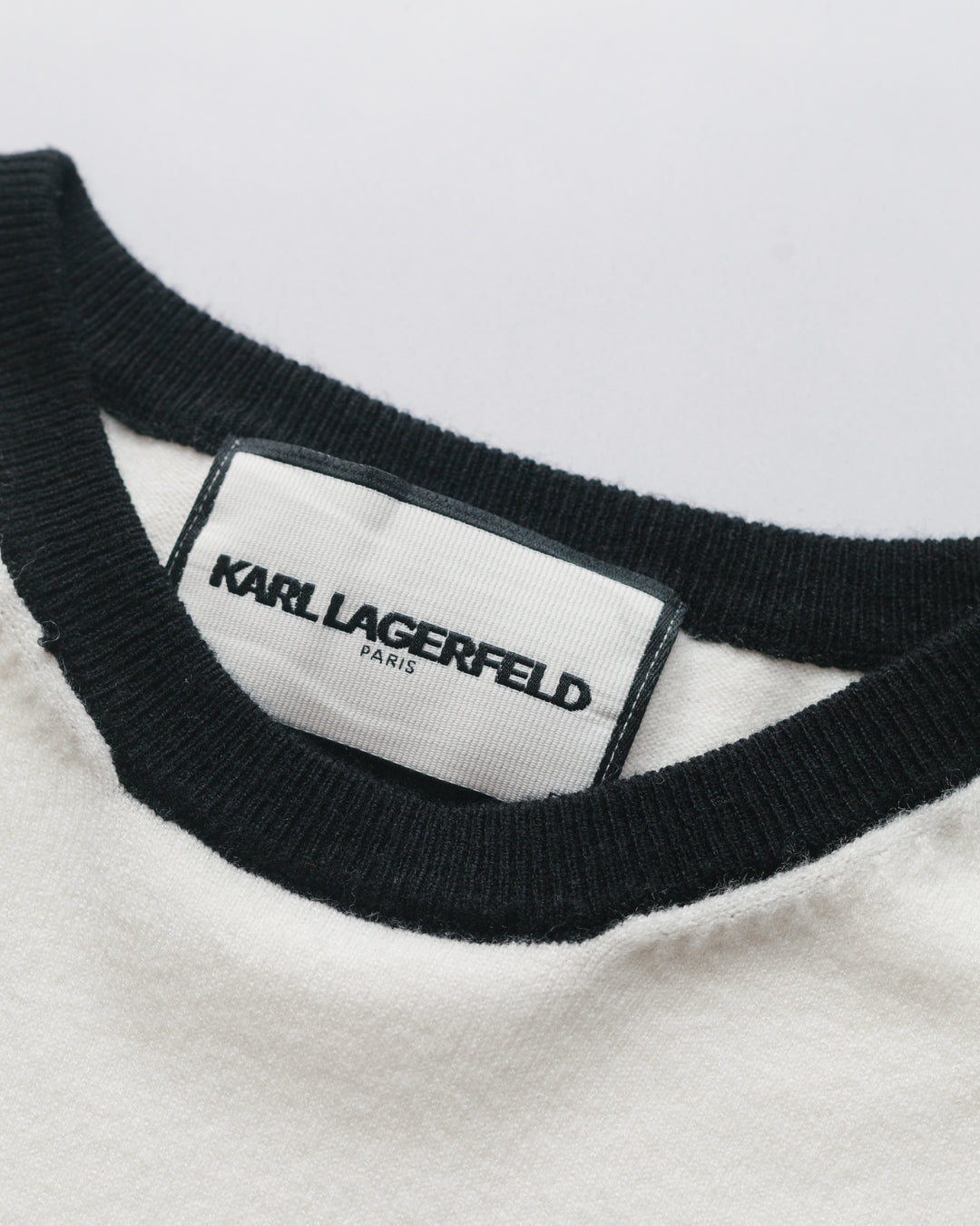 *Karl Lagerfeld Soft Knit Cropped Pullover