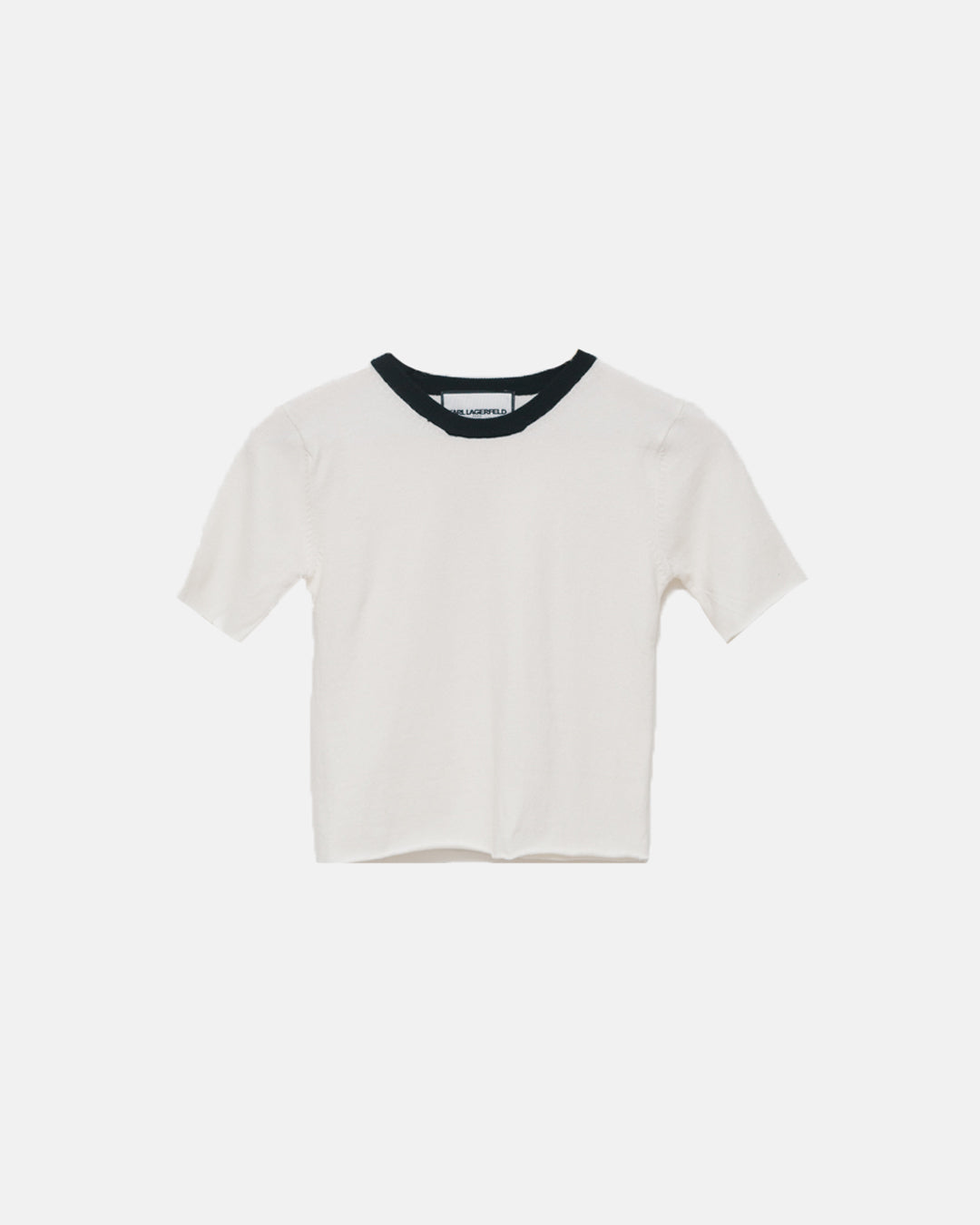 *Karl Lagerfeld Soft Knit Cropped Pullover