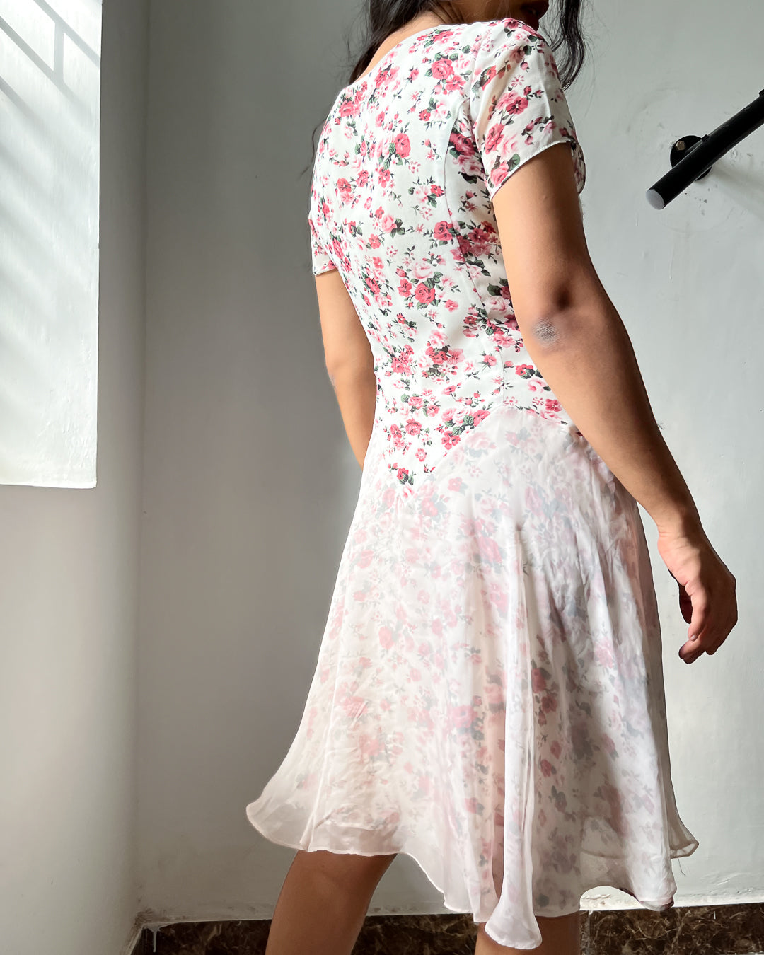 Kenzo Jeans Appliqué Silk Dress