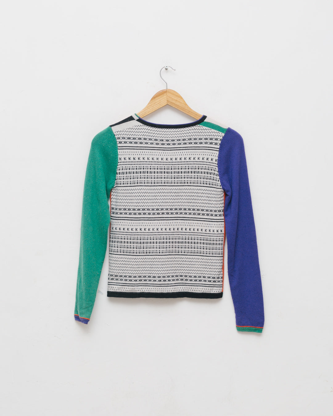Kenzo Reversible Colour Block Cardigan