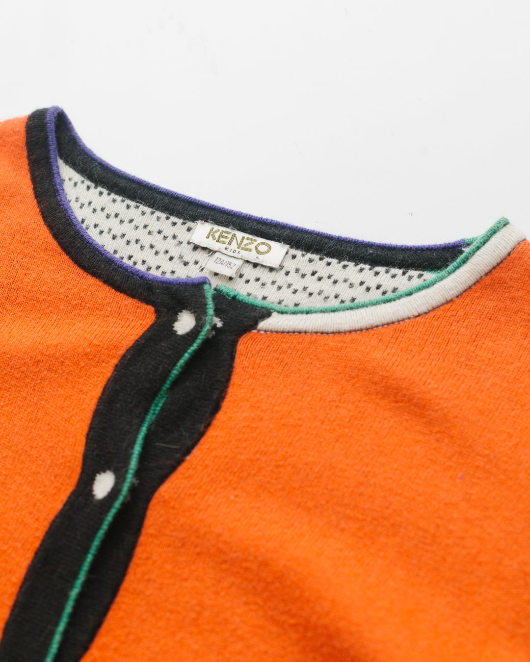 Kenzo Reversible Colour Block Cardigan