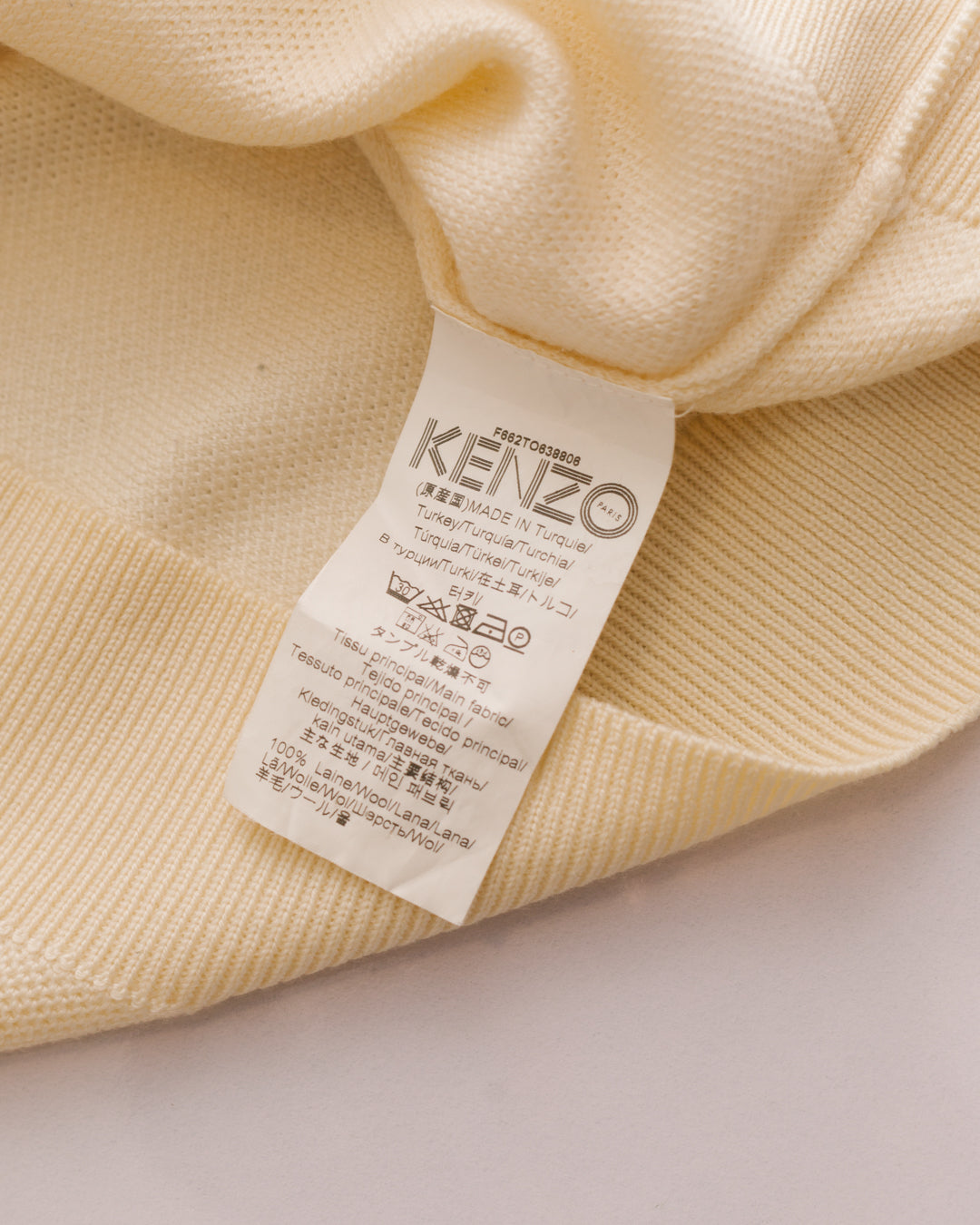 Kenzo Ribbed Knit Pullover