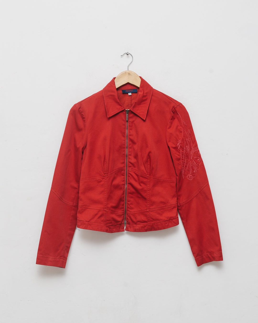 Kenzo Zip Up Embroidered Jacket