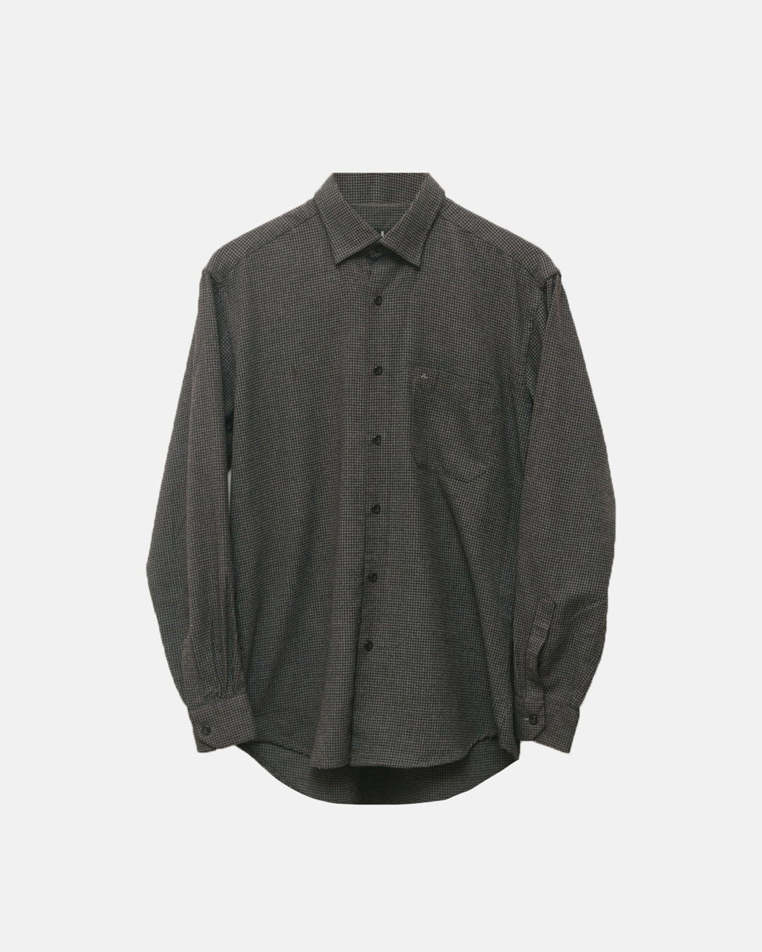 Lanvin Mini Check Button Down