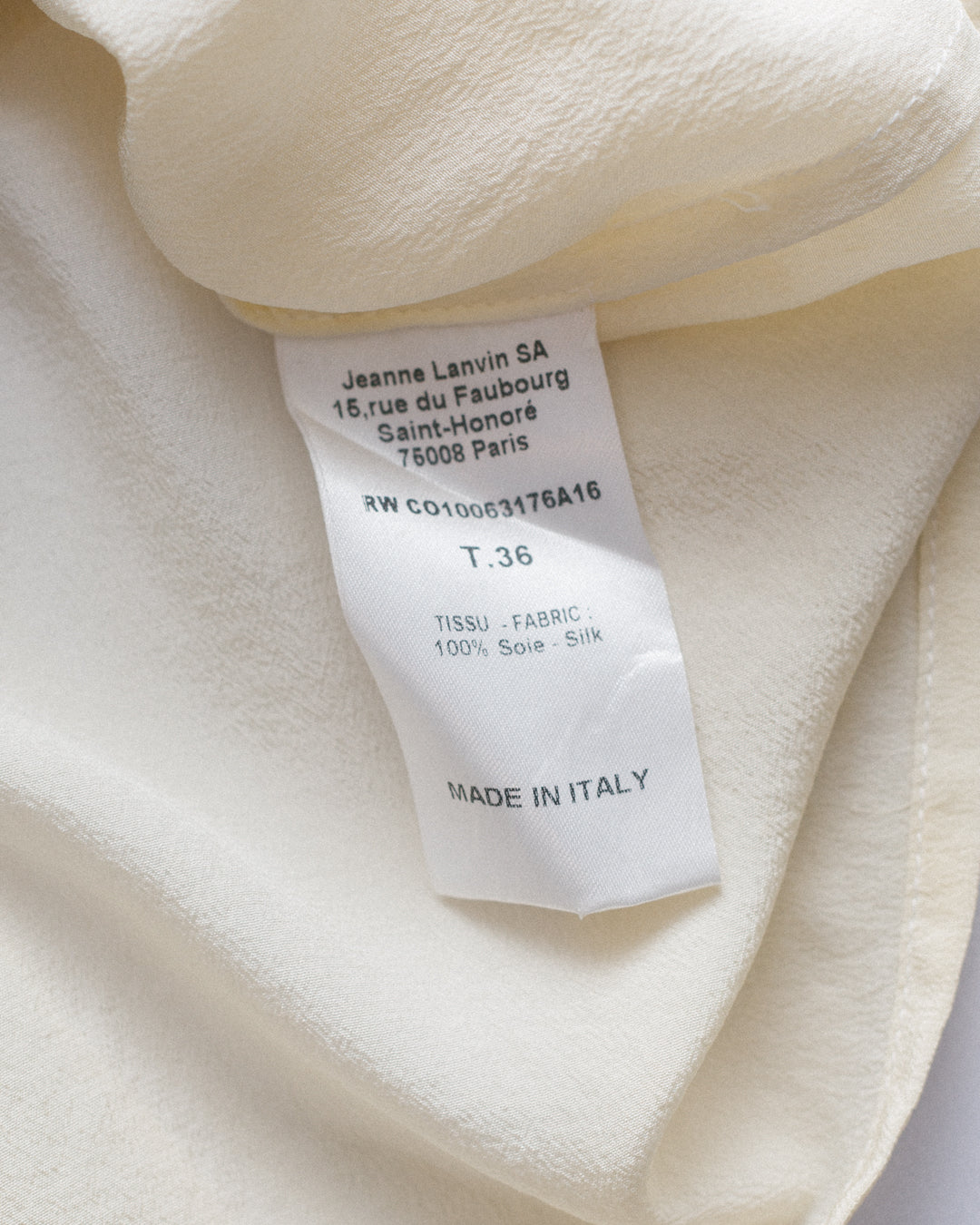 Lanvin Silk Blouse